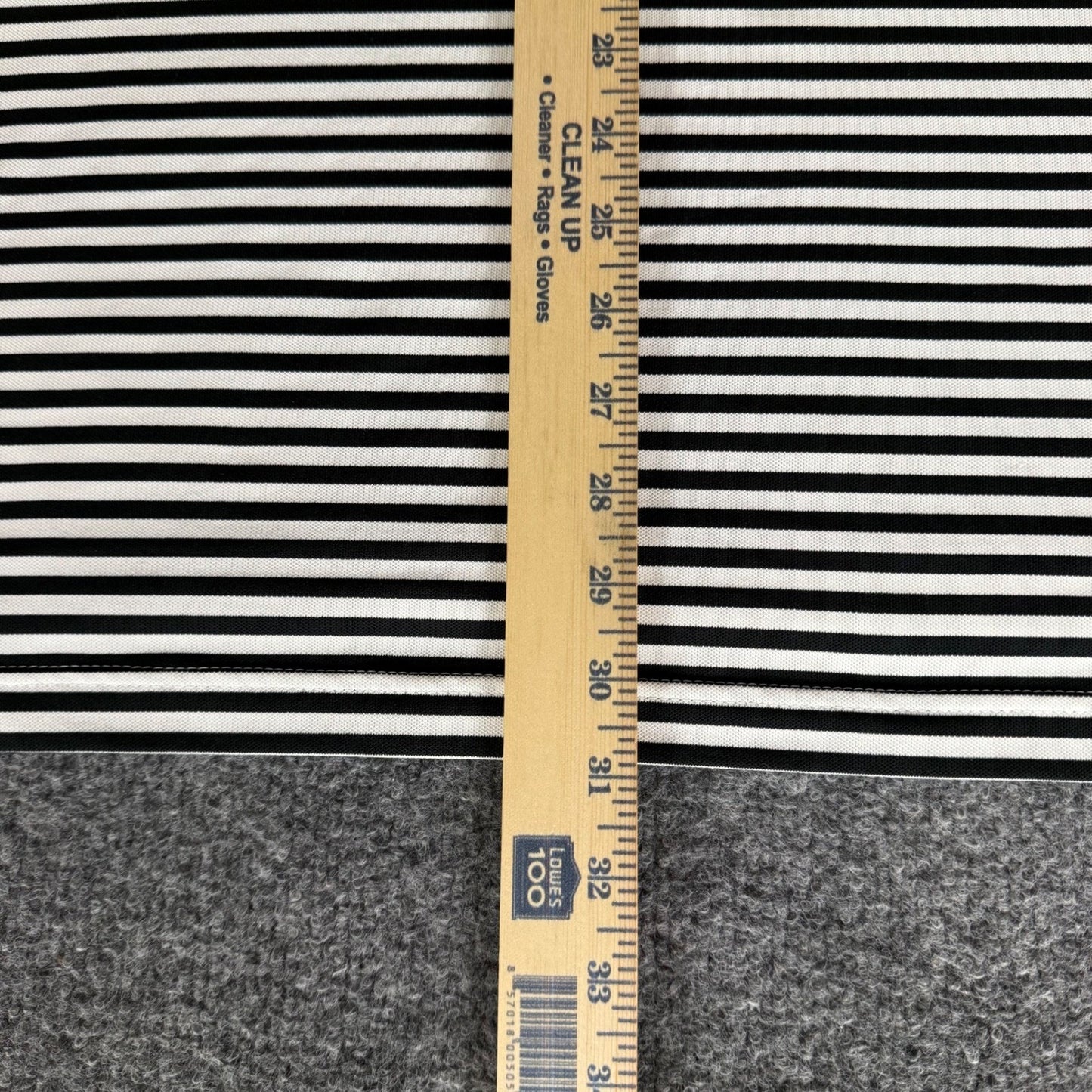 Peter Millar Summer Comfort Polo Shirt Men Large Black White Striped Golf Casual