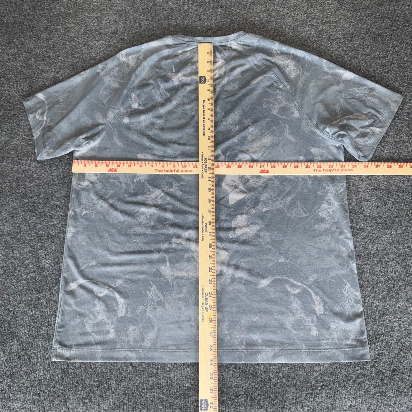 Rhone Shirt Mens XXL Gray Short Sleeve Activewear Athletic Gym Training Tee