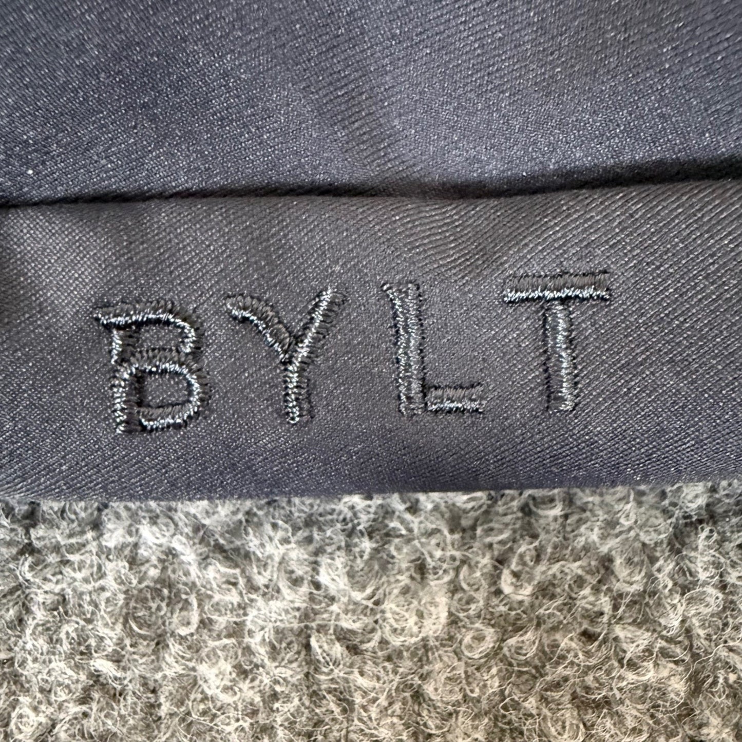 BYLT Shorts Mens 34 Black Chino Casual Golf Flat Front Streetwear Everyday