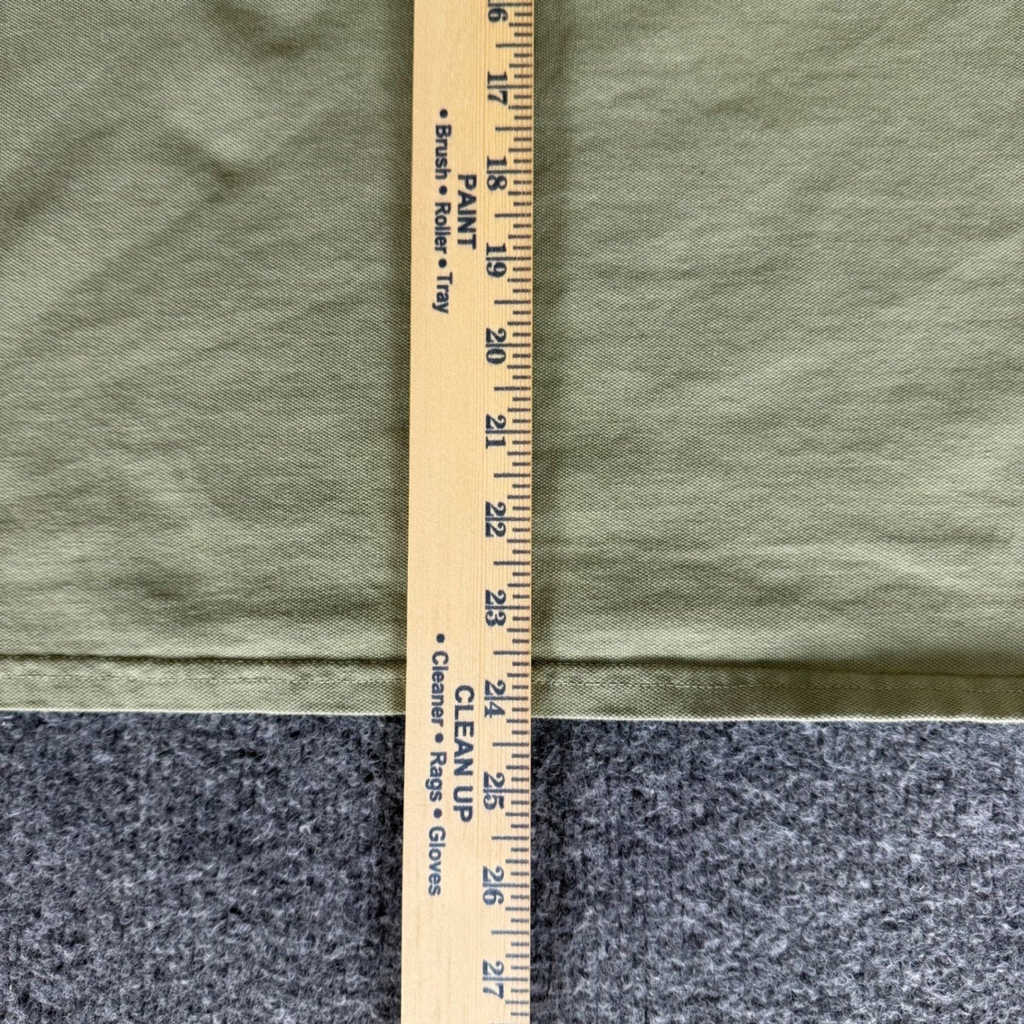 Peter Manning Mens Medium Green Cotton Long Sleeve Polo Shirt Casual Classic