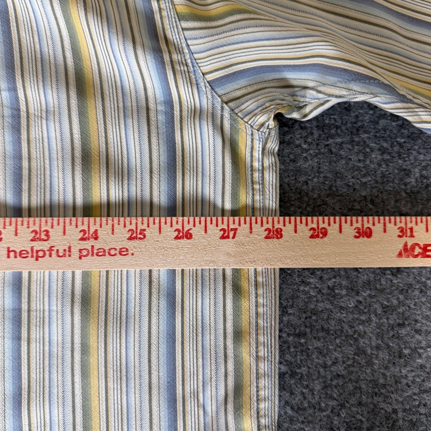 Tommy Bahama Shirt Mens 2XL Multicolor Button Up Striped Long Sleeve Casual Top