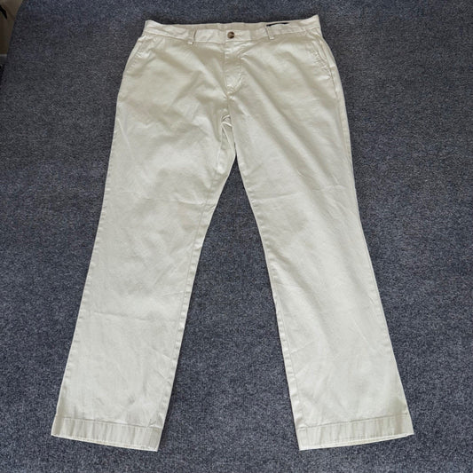 Vineyard Vines Breaker Pant Mens 35x30 Khaki Beige Cotton Blend Casual Chino
