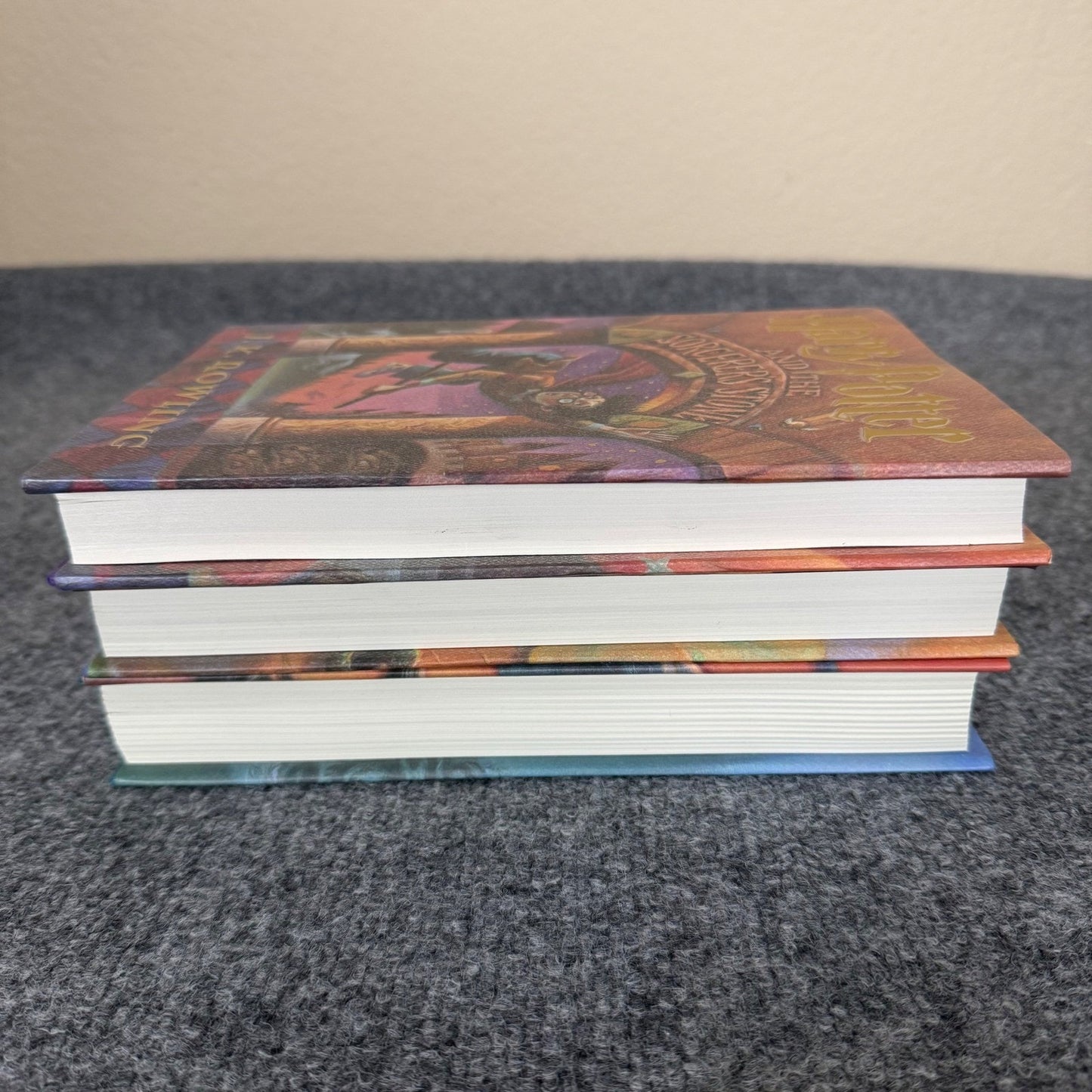 Harry Potter Hardcover Book Set 1-3 J.K. Rowling Fantasy Hogwarts Magic Series