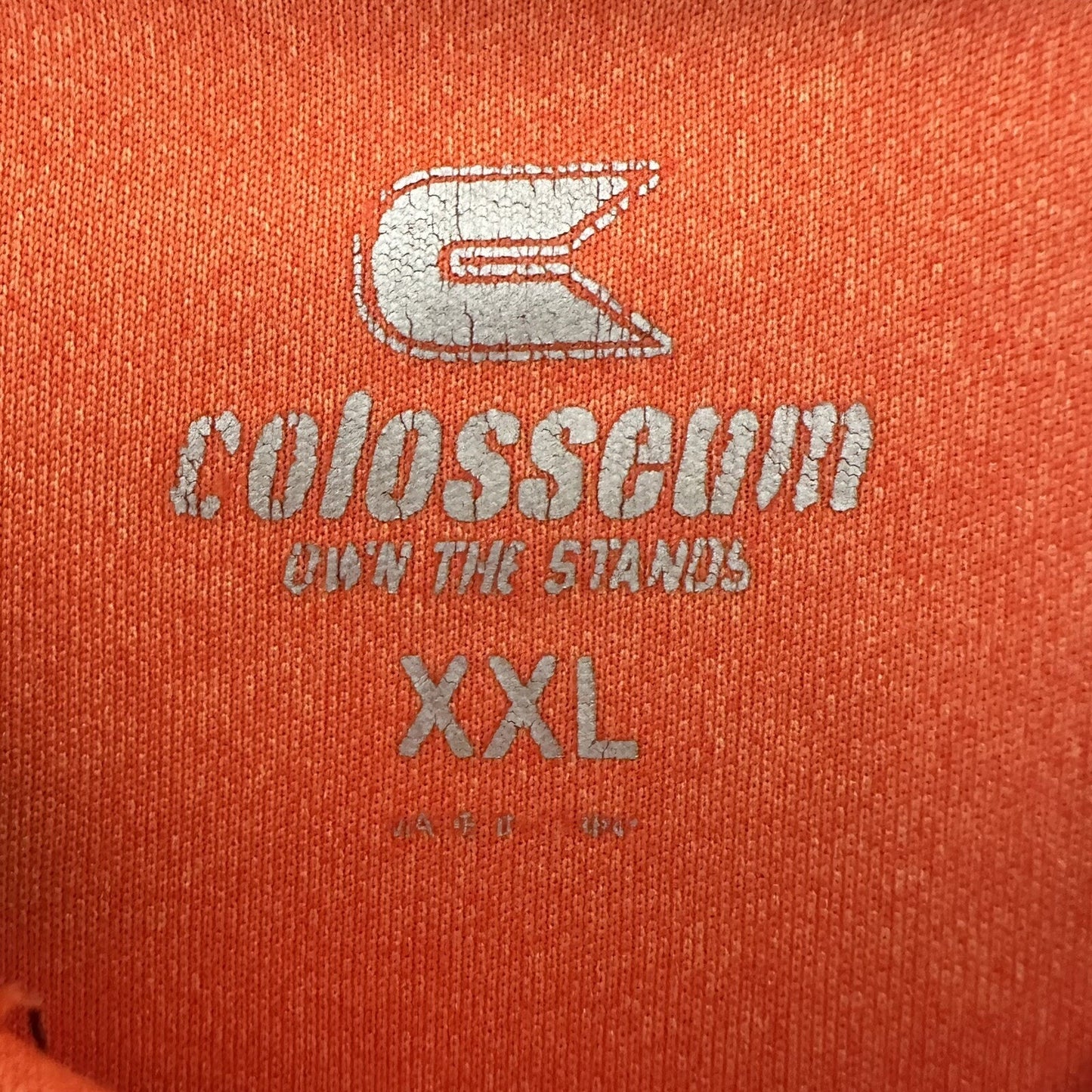 Oregon State Beavers Polo Shirt Mens 2XL Orange Short Sleeve Stretch XXL Adult