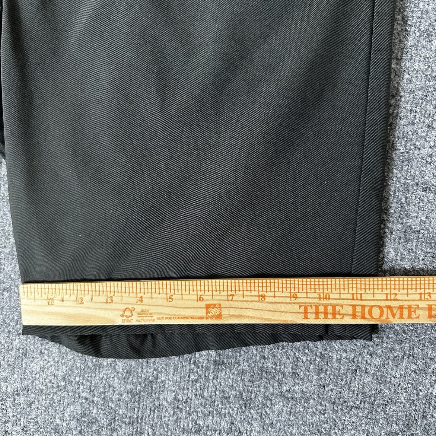 Travis Mathew Shorts Mens 38 Black Golf Chino 10" Performance High Rise Adult