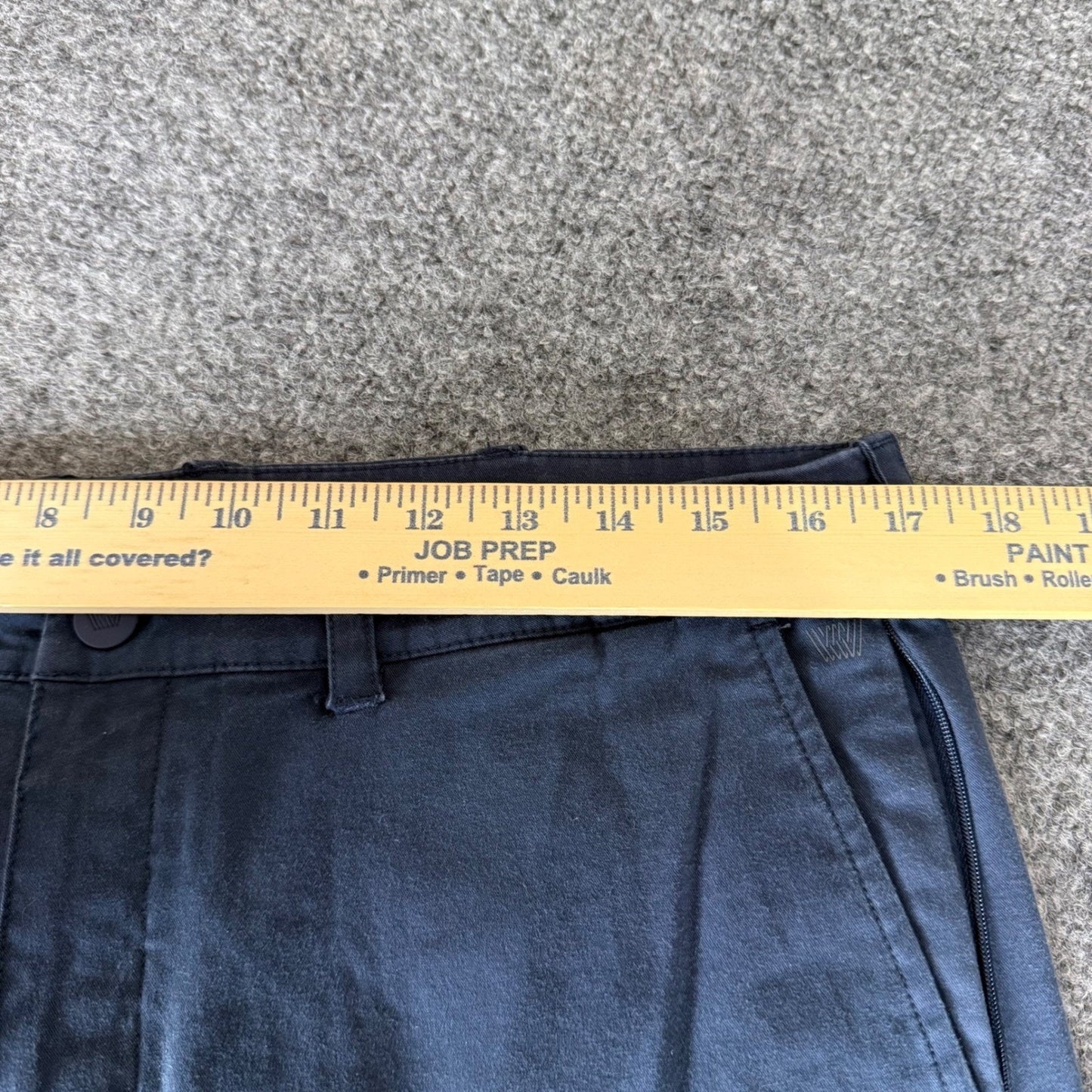 Mack Weldon Maverick Tech Chino Pants Mens 34x32 Navy Blue Stretch Performance