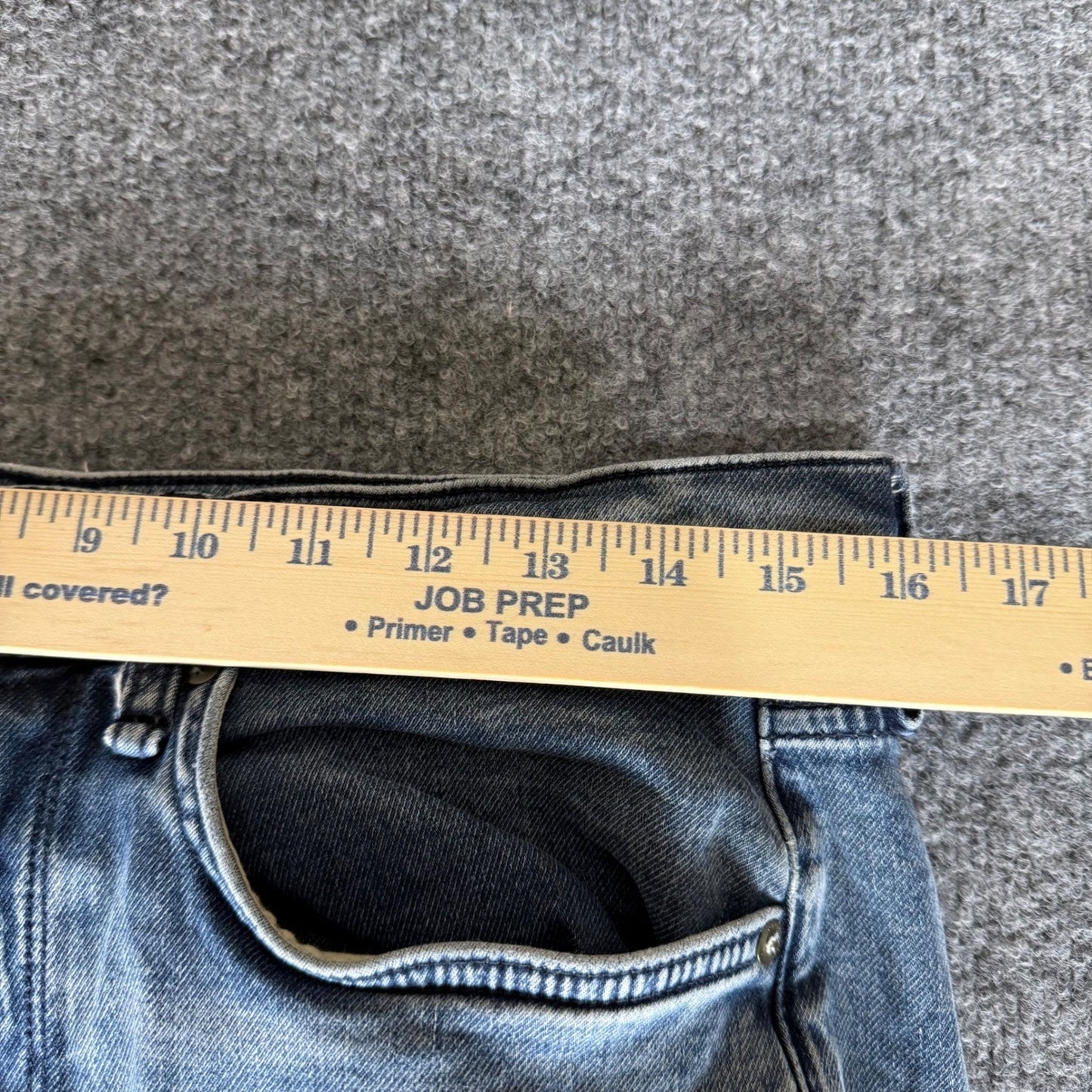 Rag Bone Fit 1 Skinny Jeans Mens 33x32 (Fits 32x30) Blue Denim Streetwear Casual