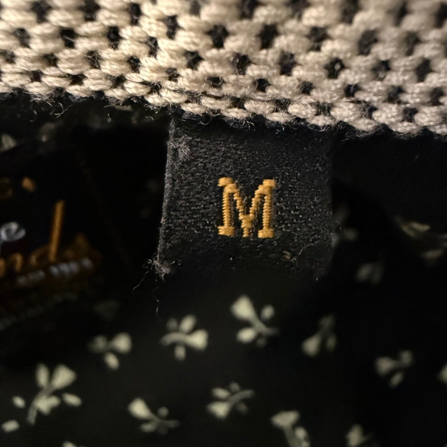 7 Diamonds Mens Medium Black Floral Short Sleeve Button Down Shirt Casual Modern