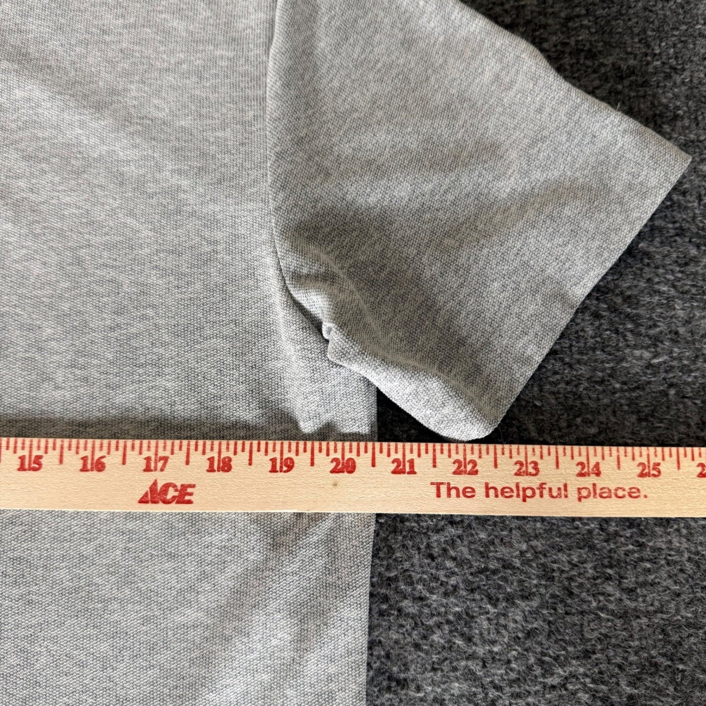 Vuori Ace Polo Shirt Mens M Gray Short Sleeve Stretch Casual Athletic Golf V164