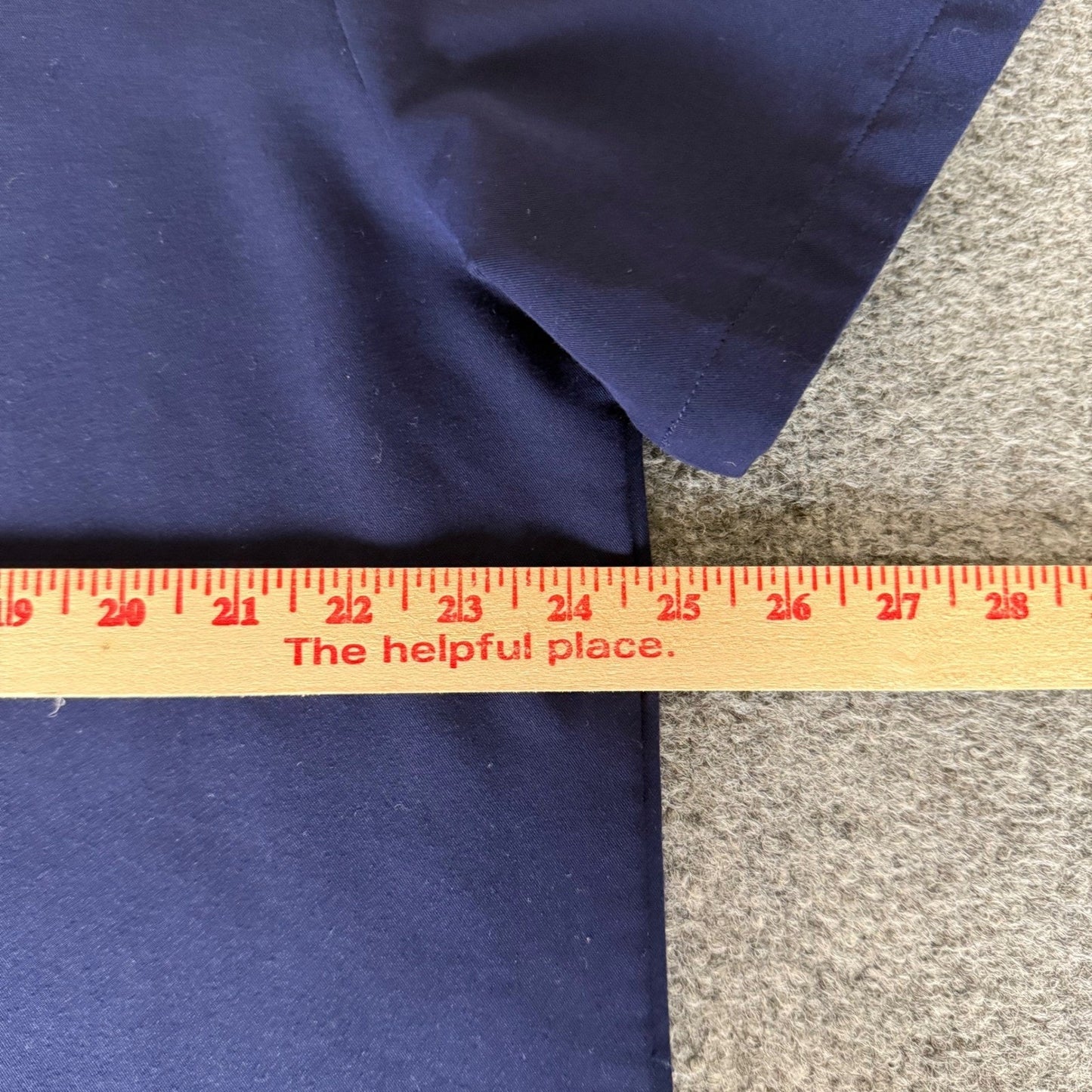 FIGS Leon Scrub Top Shirt Mens XL Navy Blue V-Neck Medical Nursing Uniform