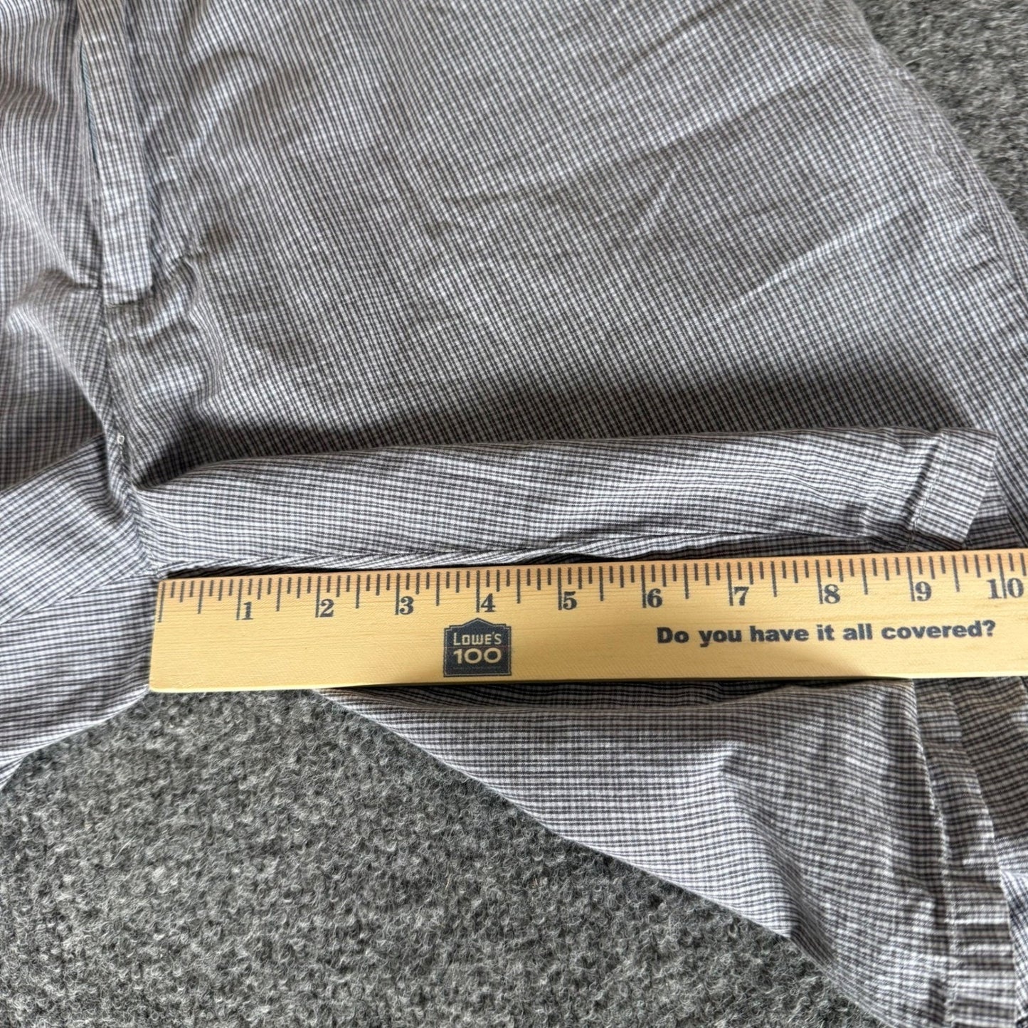 Travis Mathew Golf Shorts Mens 36 Plaid Blue Athletic Casual Lightweight Comfort