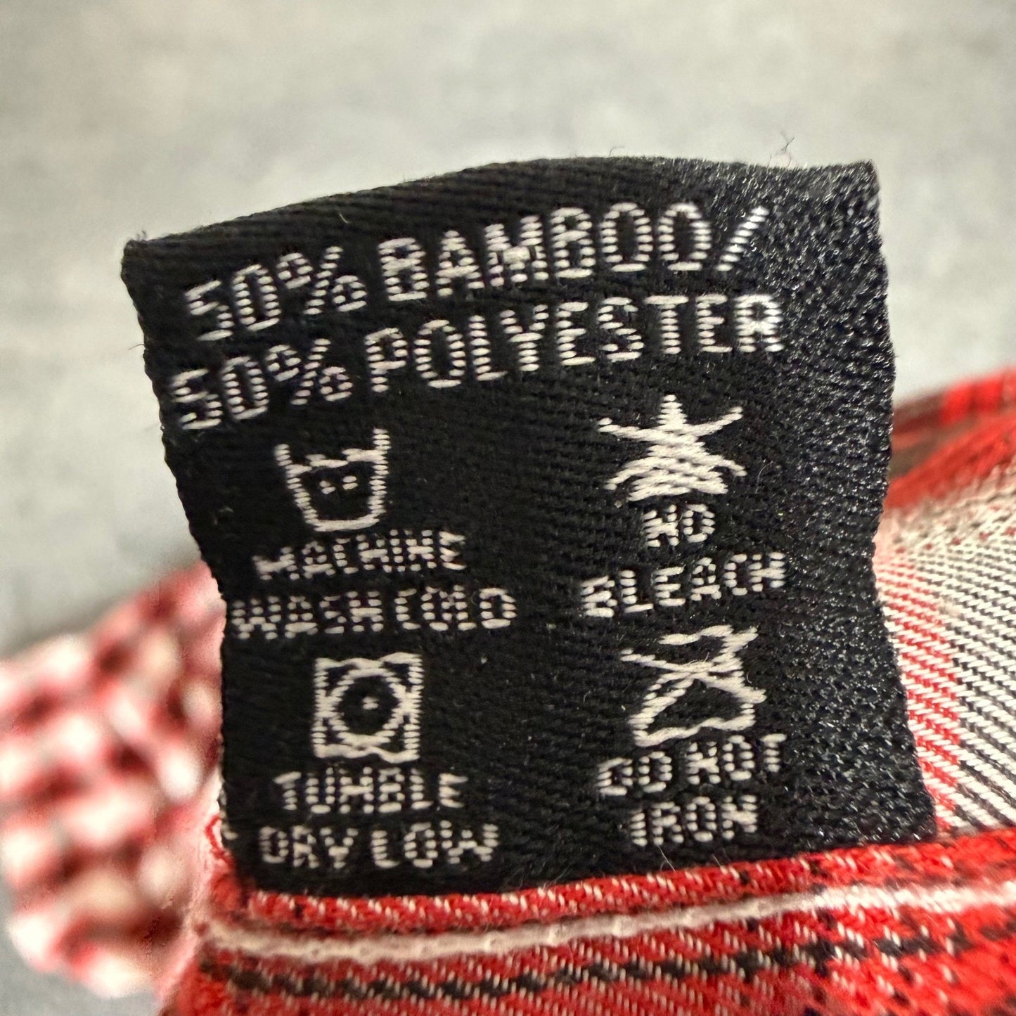 Dixxon Flannel Hollywood Shirt Mens Medium Red Plaid Short Sleeve Button Up Moto