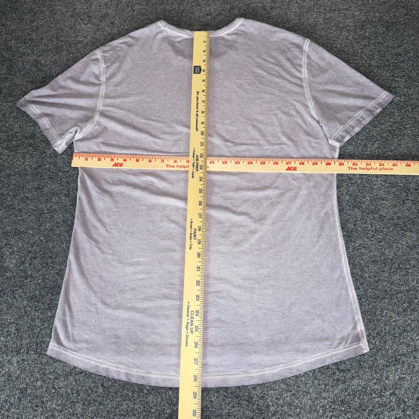 Lululemon Shirt Men Medium Purple Short Sleeve Casual Performance Athleisure Top