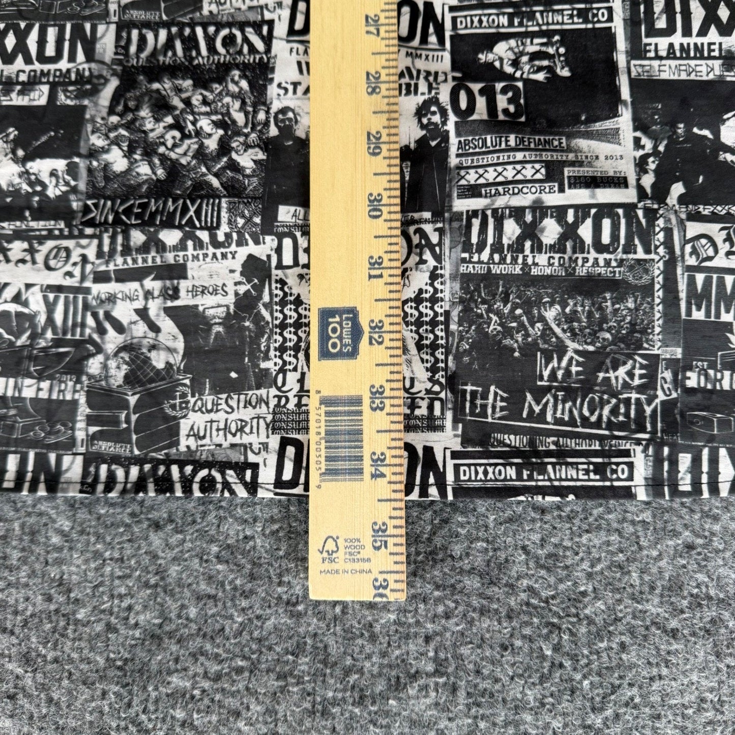 DIXXON Flannel Co Mens 4XL Short Sleeve Button Up Shirt AOP Punk Rock Skate Moto