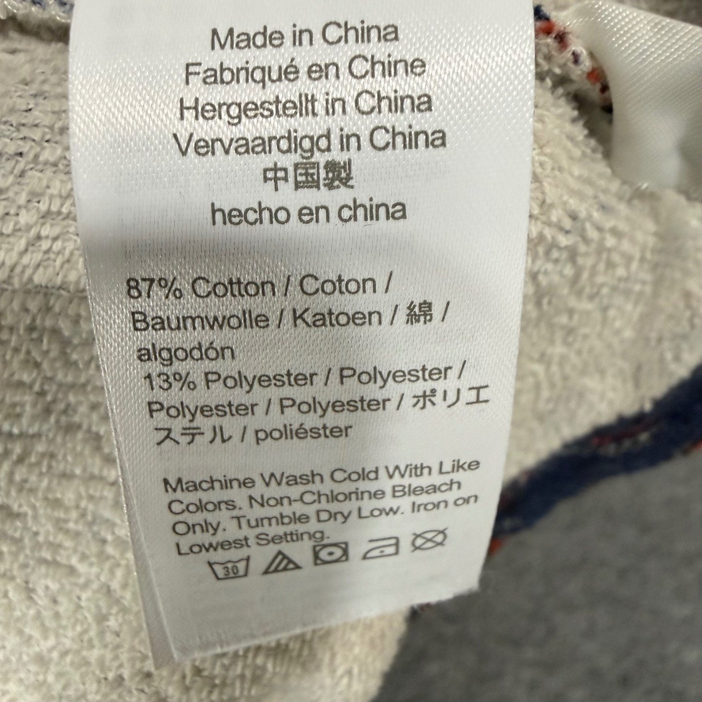 J Crew Terry Cloth Polo Shirt Mens L Paisley Raglan Sleeve Retro Resort Vacation