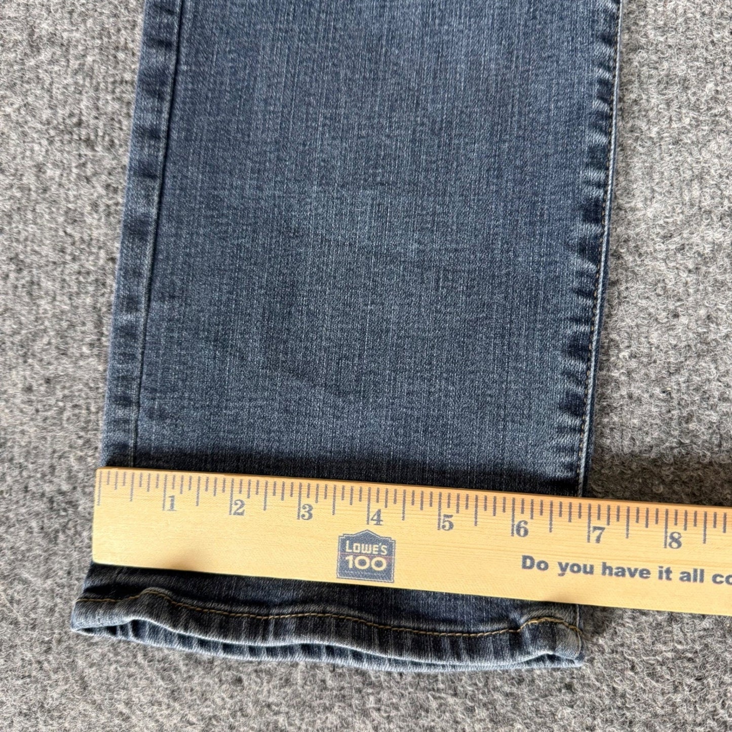 Lee Extreme Motion Slim Fit Straight Leg Mens Jeans Blue Stretch Denim 32x30