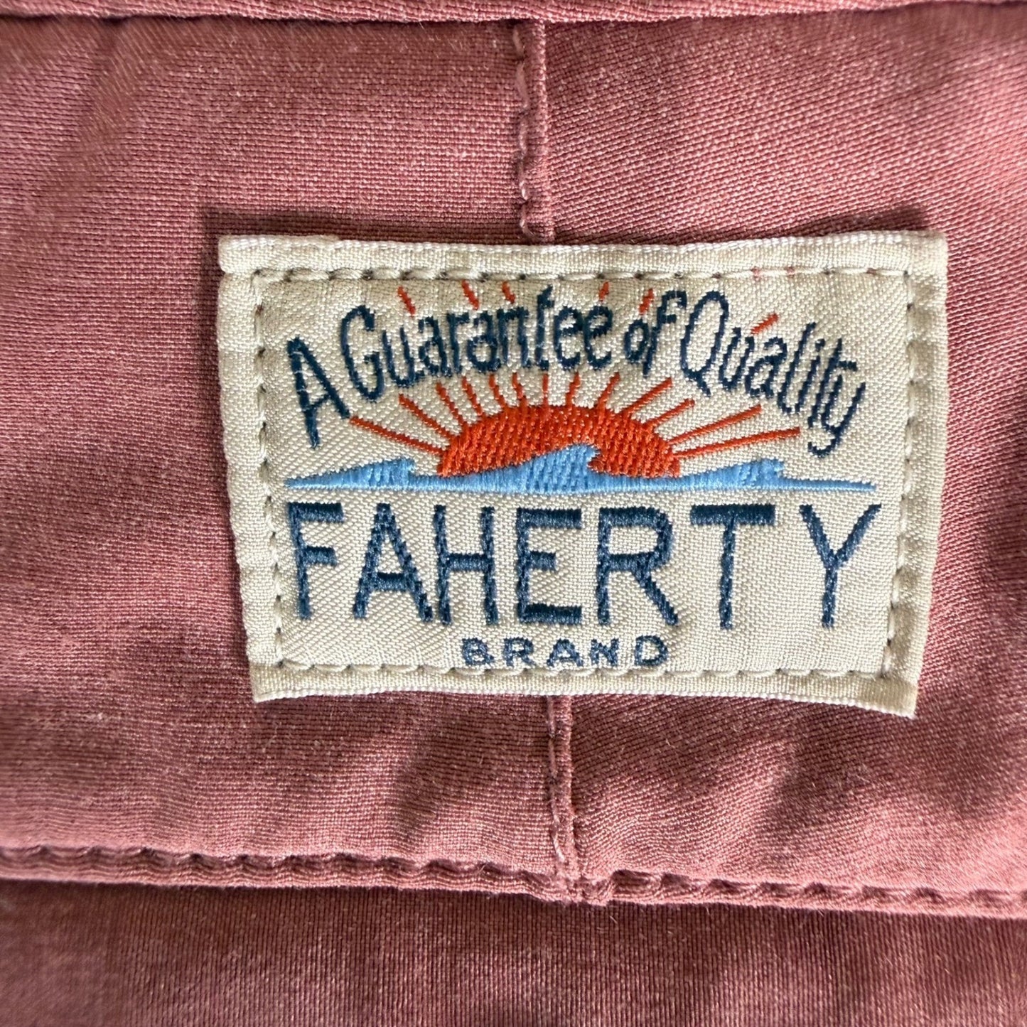 Faherty Brand All Day Shorts Mens 35 (36) Stretch Casual Beach Surf Swim Hybrid