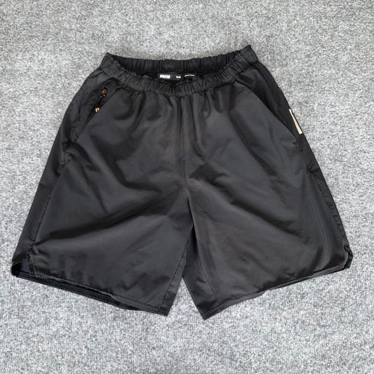 REI Co-op Running Shorts Mens Small Black Lined Lightweight Zip Pockets Athletic