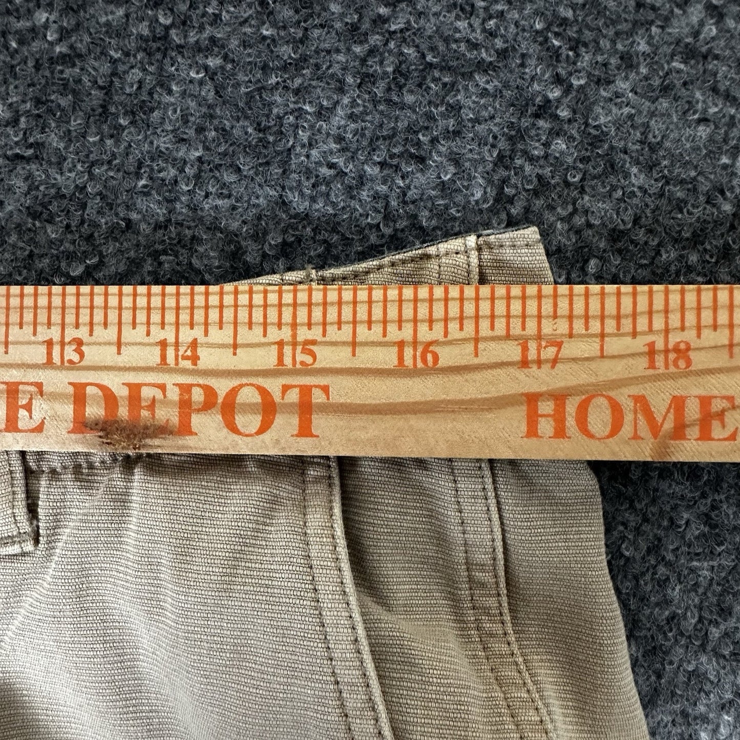 Carbon 2 Cobalt Pants Mens 34x30 Beige Straight Leg Mid Rise Casual Cotton Adult