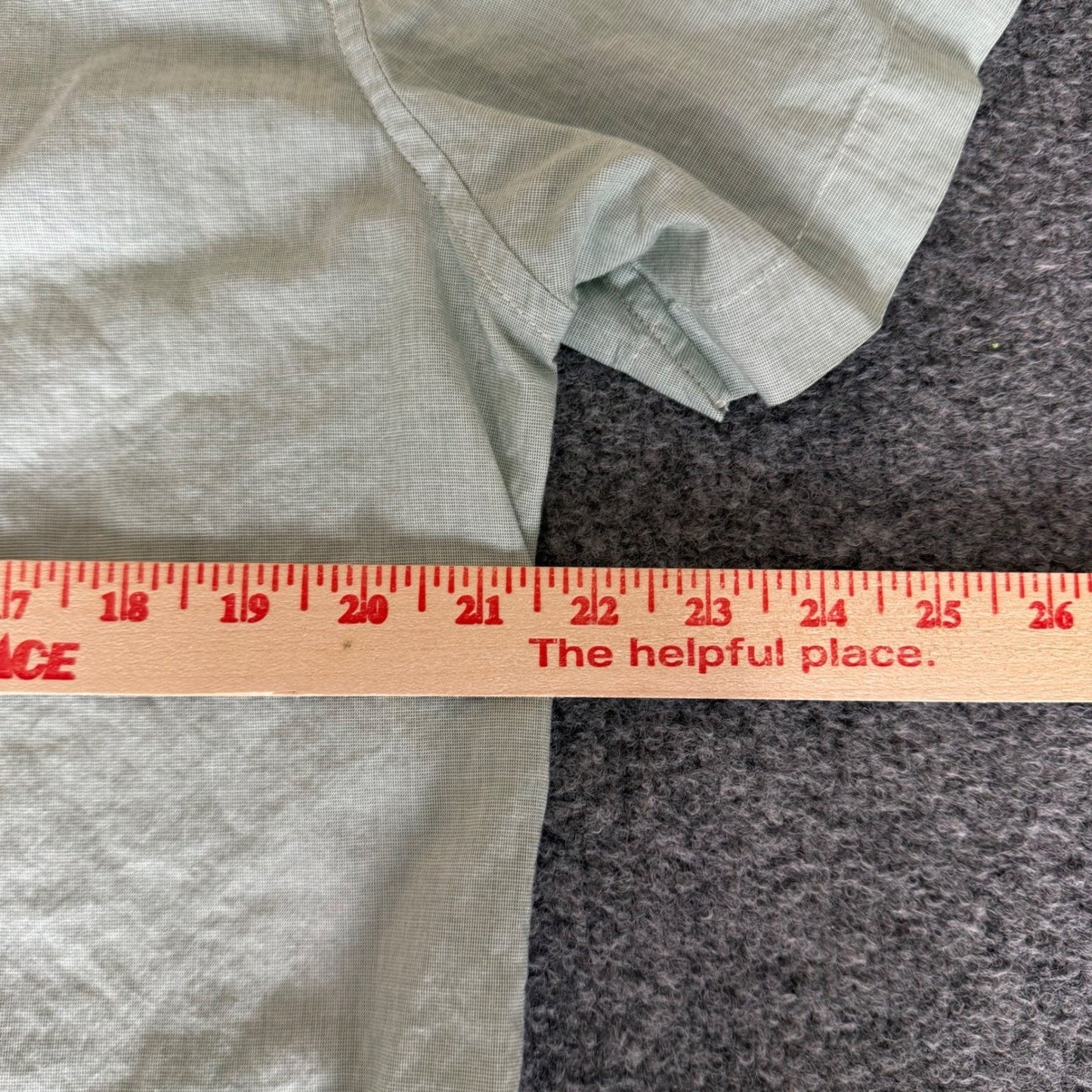 Bonobos Shirt Mens Large Green Stretch Slim Fit Short Sleeve Button Up Casual