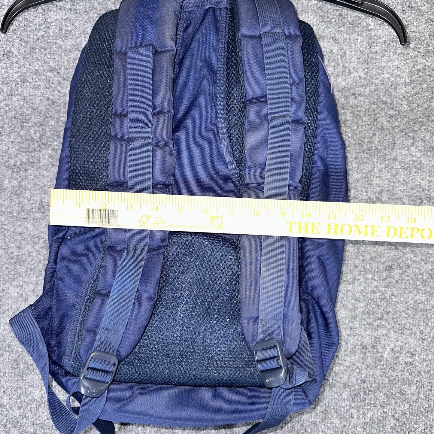 HERSCHEL Little America Raven Crosshatch Backpack Navy Red Padded Laptop Carrier