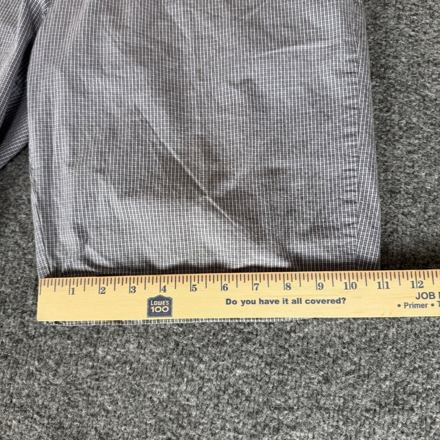 Travis Mathew Golf Shorts Mens 36 Plaid Blue Athletic Casual Lightweight Comfort