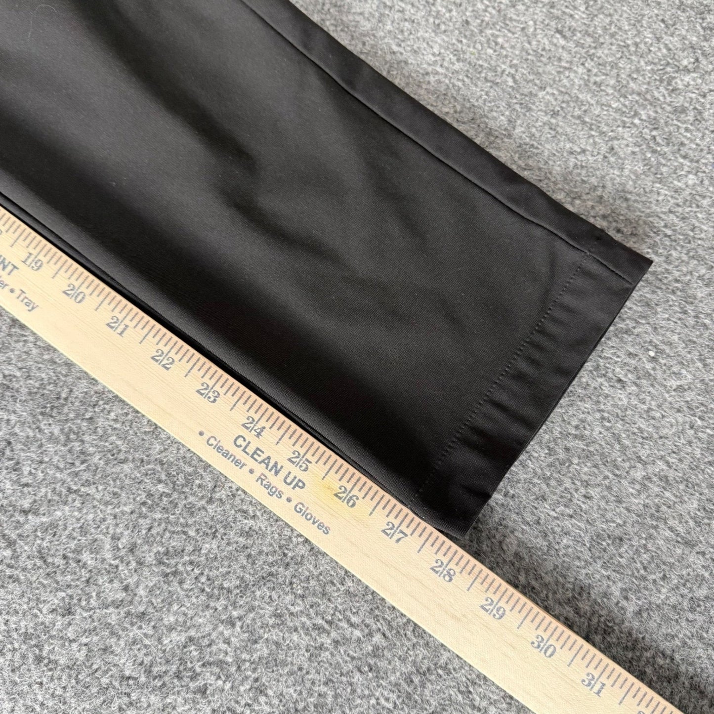VRST Mens Slim Fit 5-Pocket Commuter Pants Black 30x28 Performance Stretch Golf