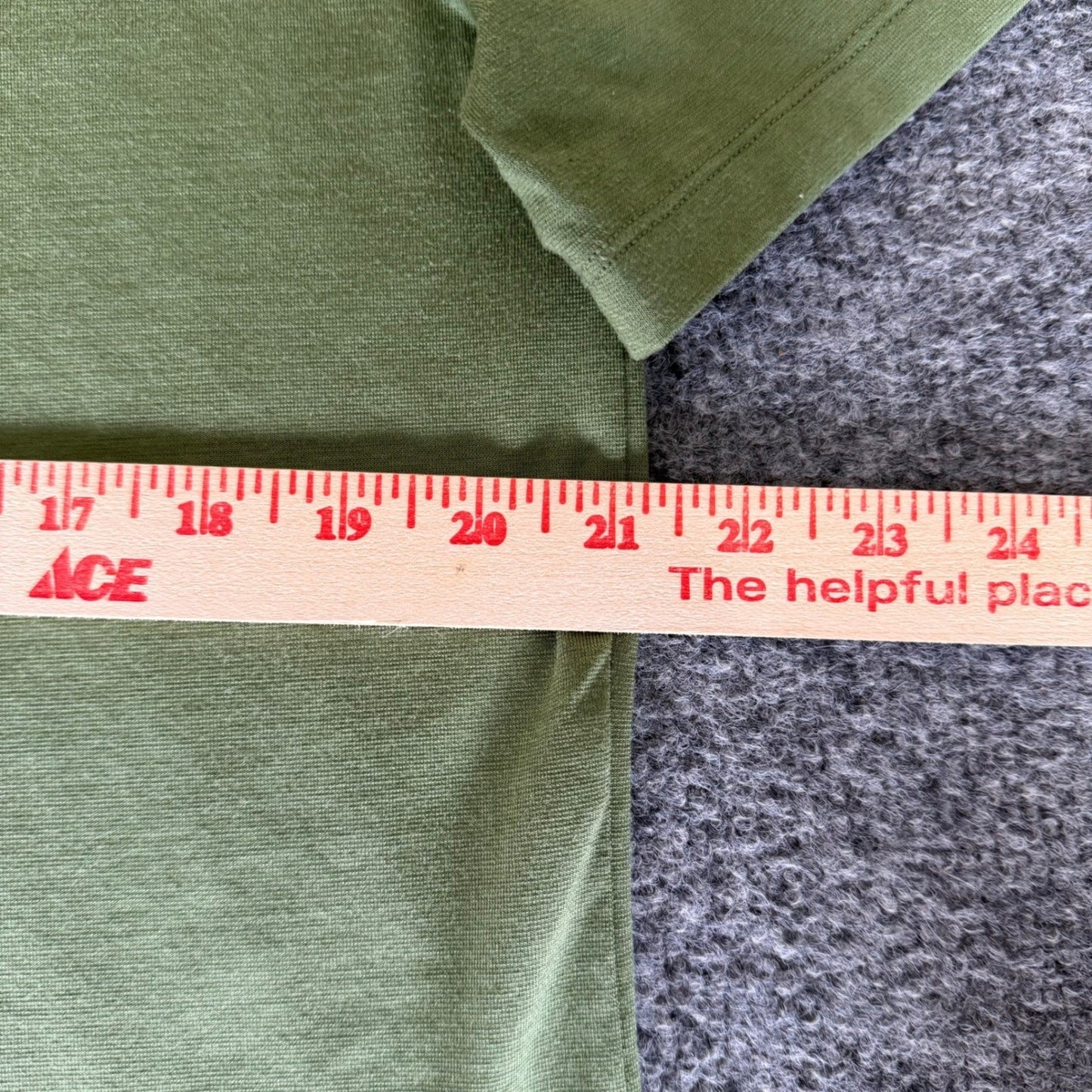 Lululemon Polo Shirt Mens Large Green Golf Short Sleeve Casual Activewear Preppy