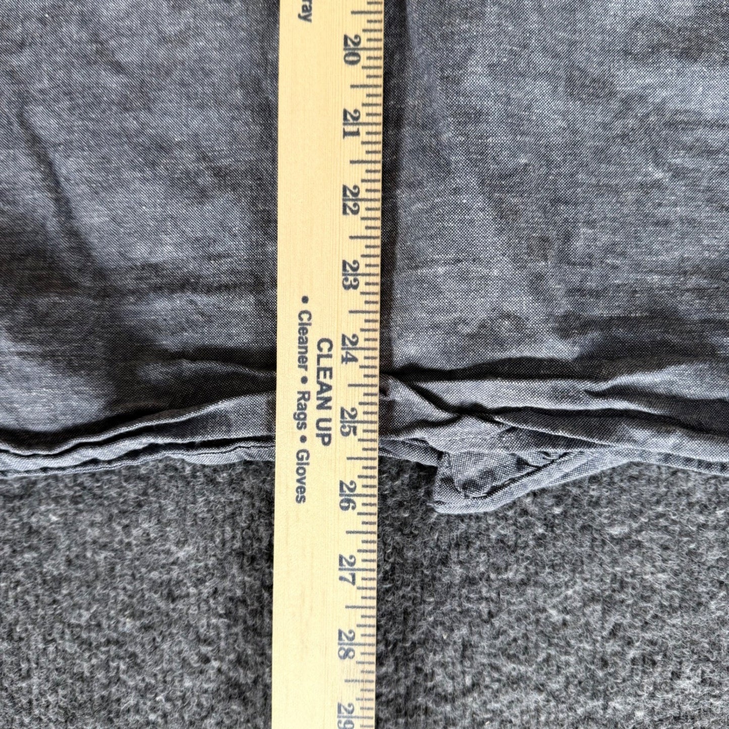 Katin Mens Medium Gray Cotton Linen Short Sleeve Button Up Shirt Casual Surf