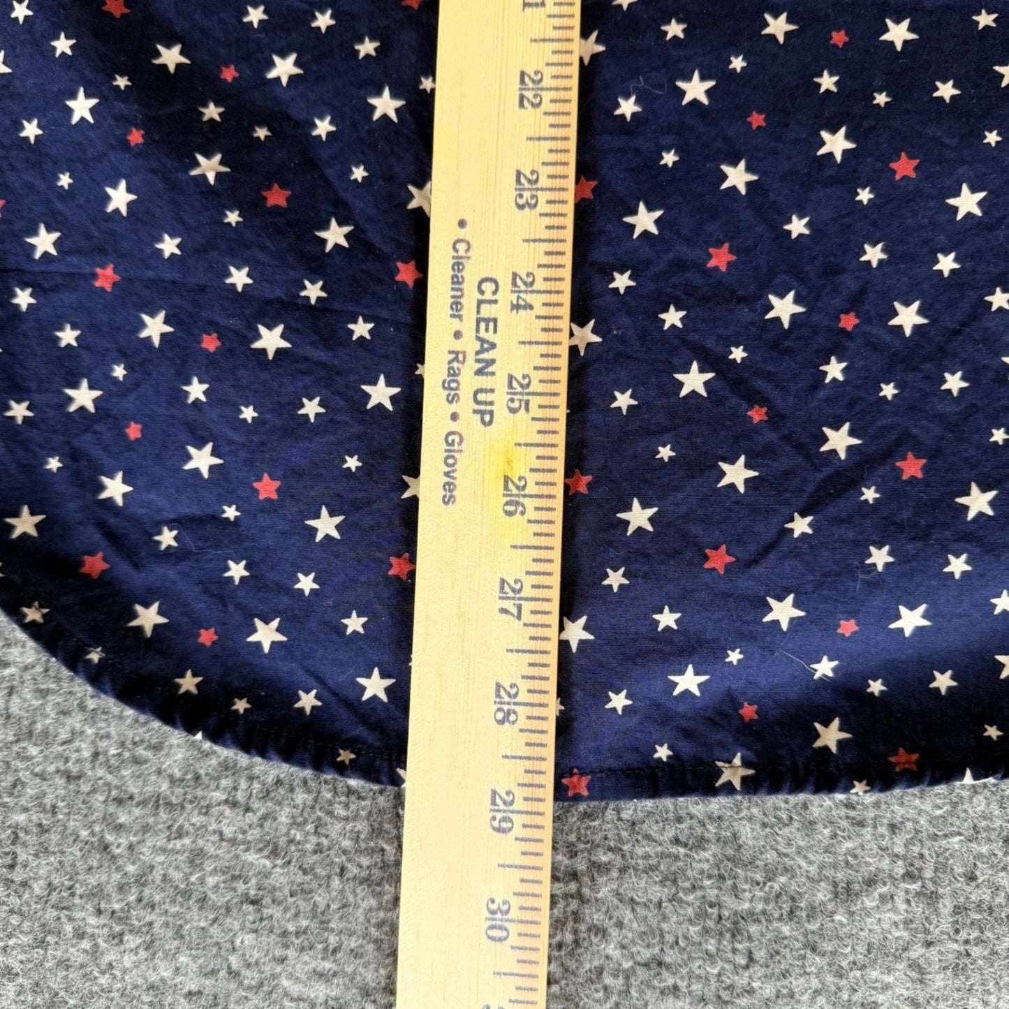 Denim & Supply Ralph Lauren Shirt Mens Small Star Print Short Sleeve Button Down
