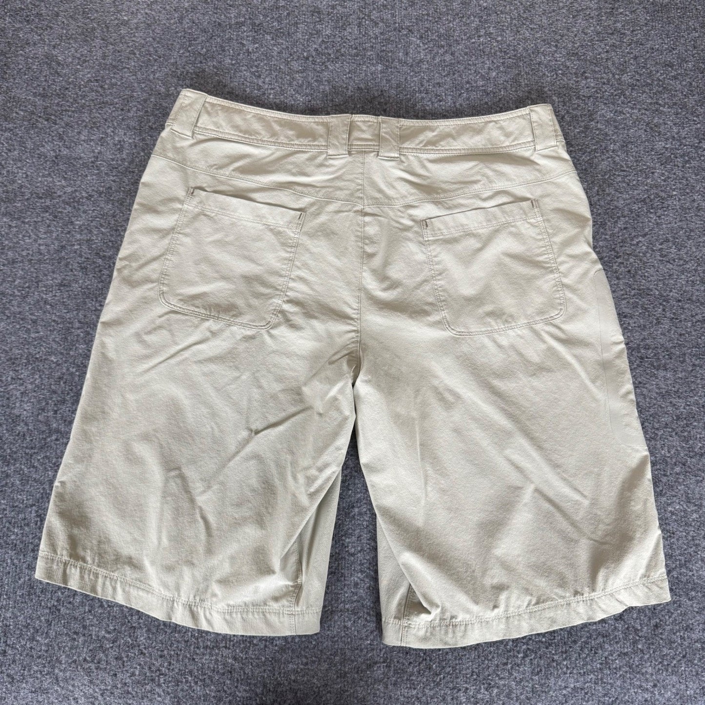 Outdoor Research Hiking Cargo Shorts Mens 38 Beige Trail Outdoor Performance
