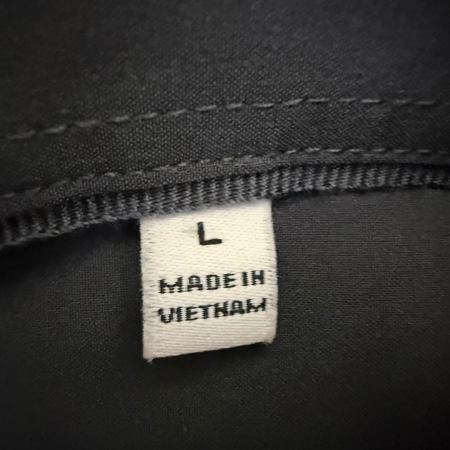 7 Diamonds 4-Way Stretch Shirt Mens L Gray Long Sleeve Button Up Casual Comfort