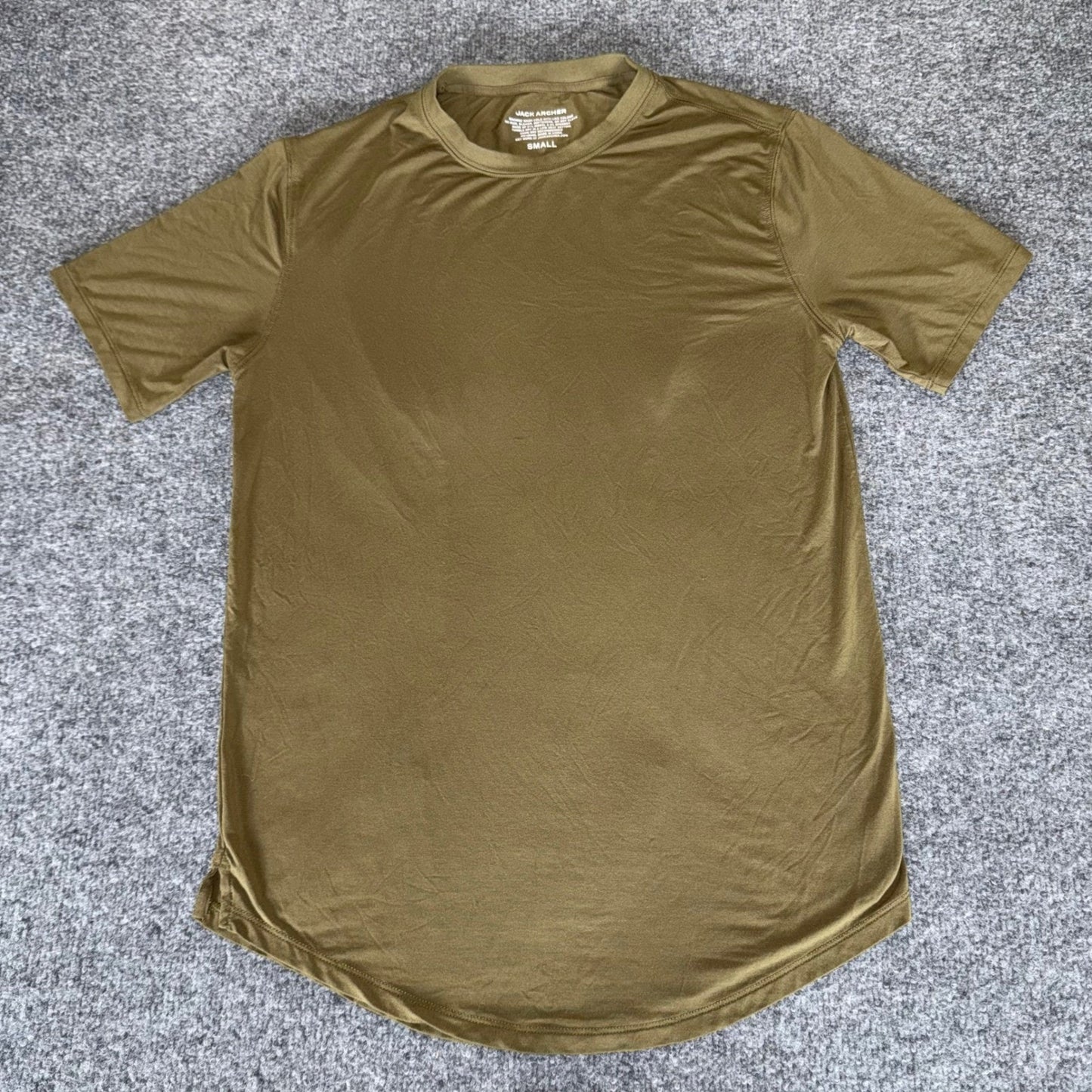Jack Archer Active Shirt Small Athletic Training Gym Workout Performance Tee