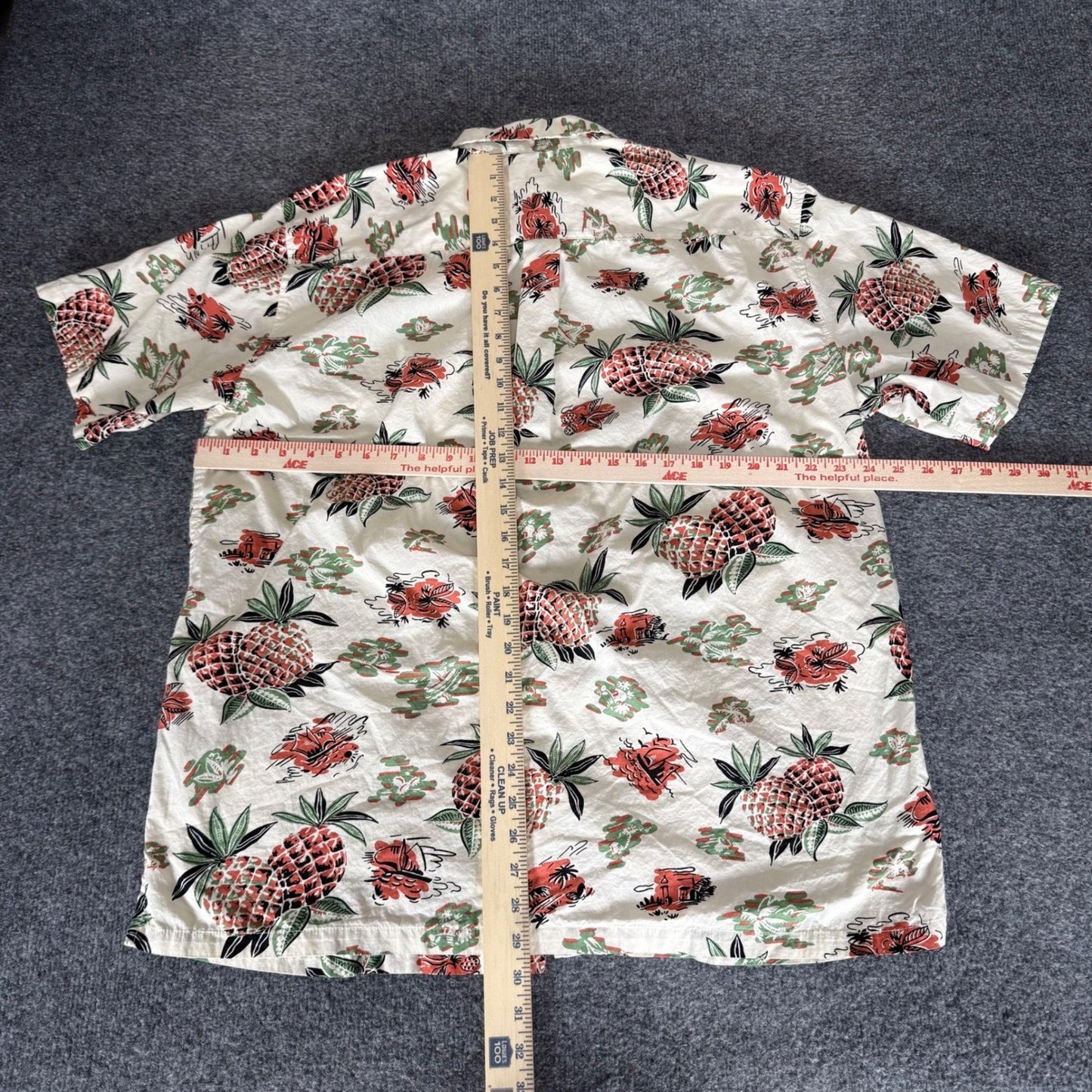 Cooke Street Mens XL Hawaiian Shirt Tropical Button Up Aloha Resort Vacation