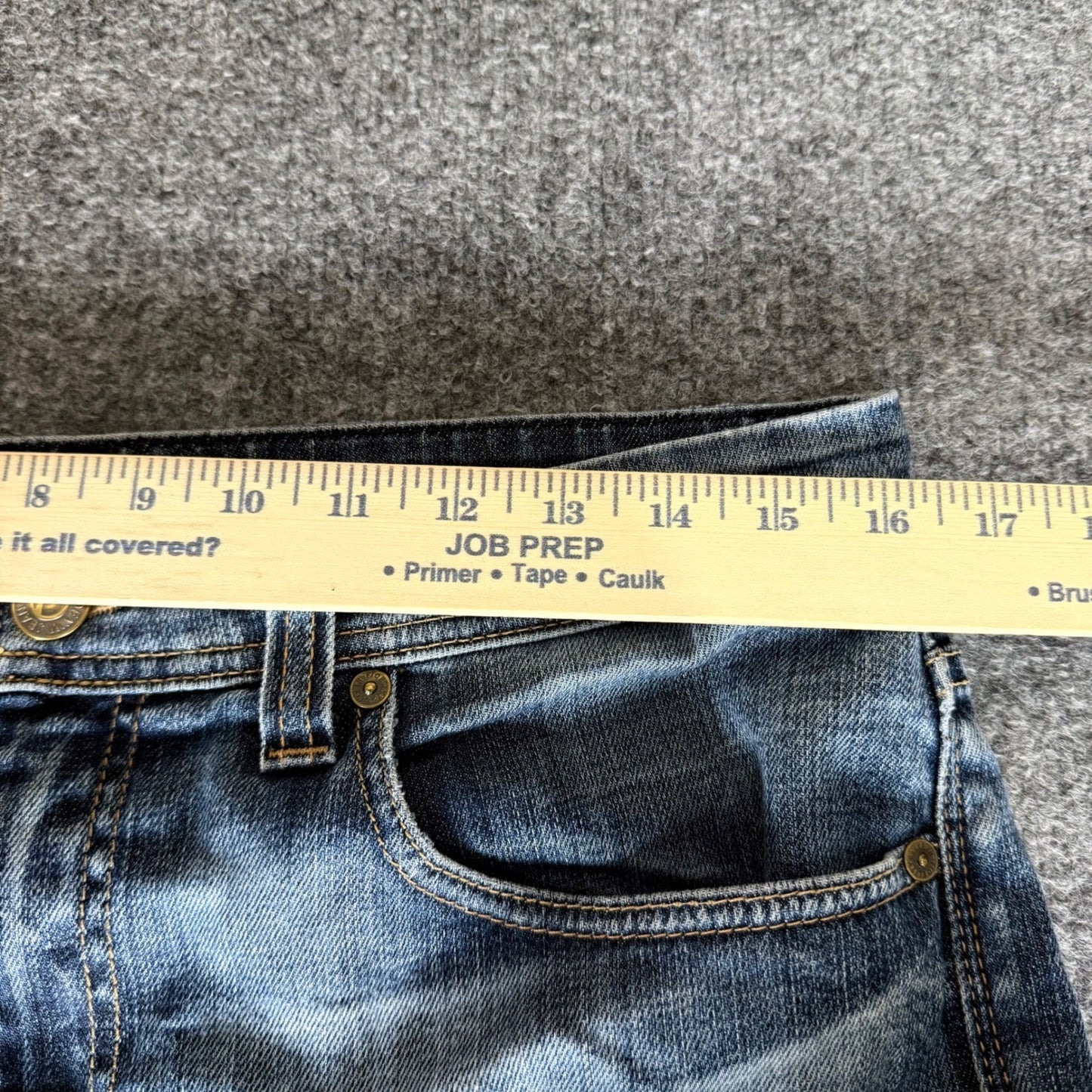 Fidelity Denim Jimmy Exile Vintage Mens Jeans Blue 32x30 Casual Made in USA