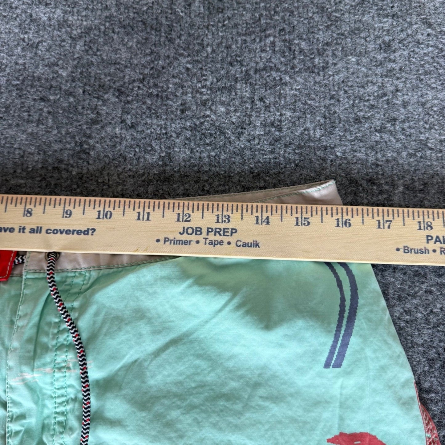 Katin Surf Trunks Mens 32 Palm Tree Swim Shorts Beach Casual Lightweight Summer