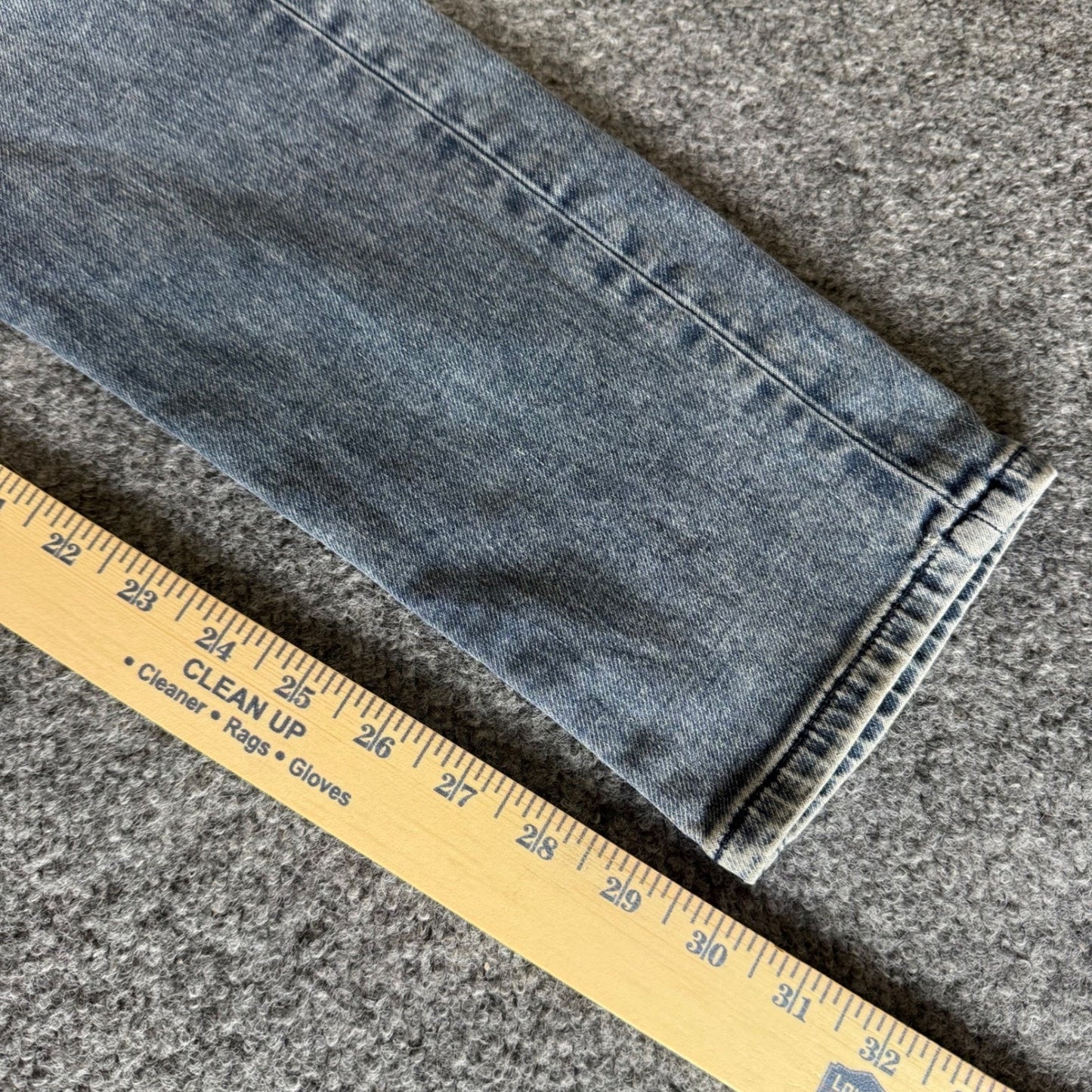 Rag Bone Fit 1 Skinny Jeans Mens 33x32 (Fits 32x30) Blue Denim Streetwear Casual