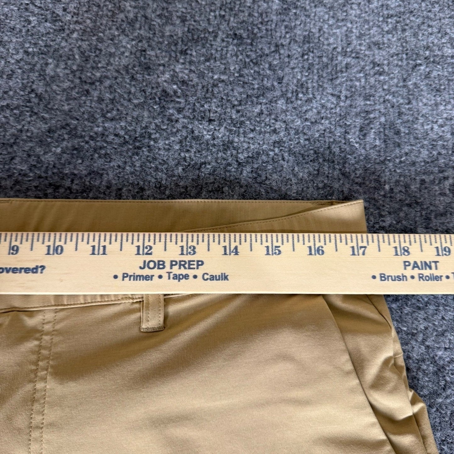 Fabletics Pants Mens 34x28 Tan Chino Stretch Golf Casual Office Travel Comfort
