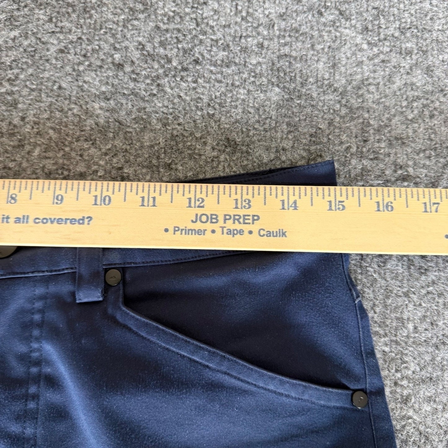 Myles Pants Mens 30x32 Blue Athletic Slim Performance Stretch Casual Everyday