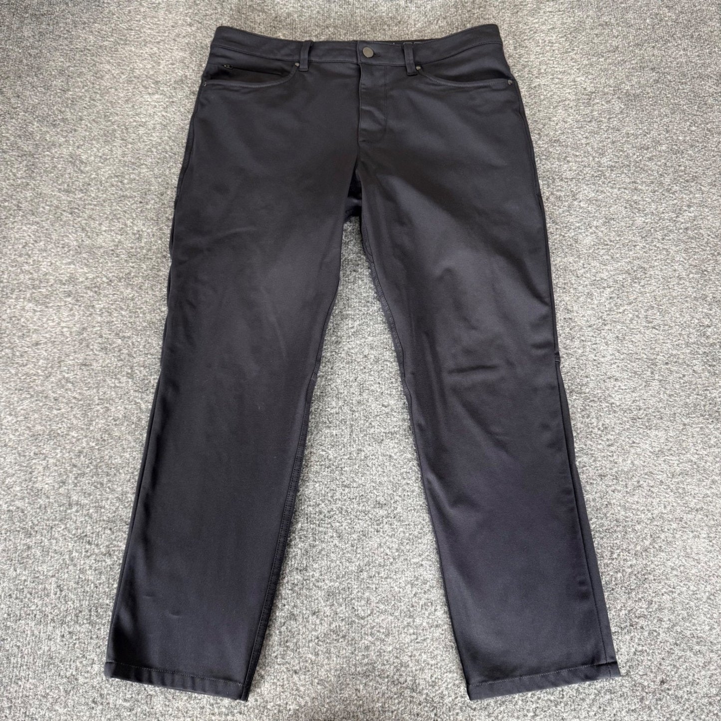 7 Diamonds Infinity Mens Chino Pants Grey 32x30 (Fits 33x26) Stretch Performance