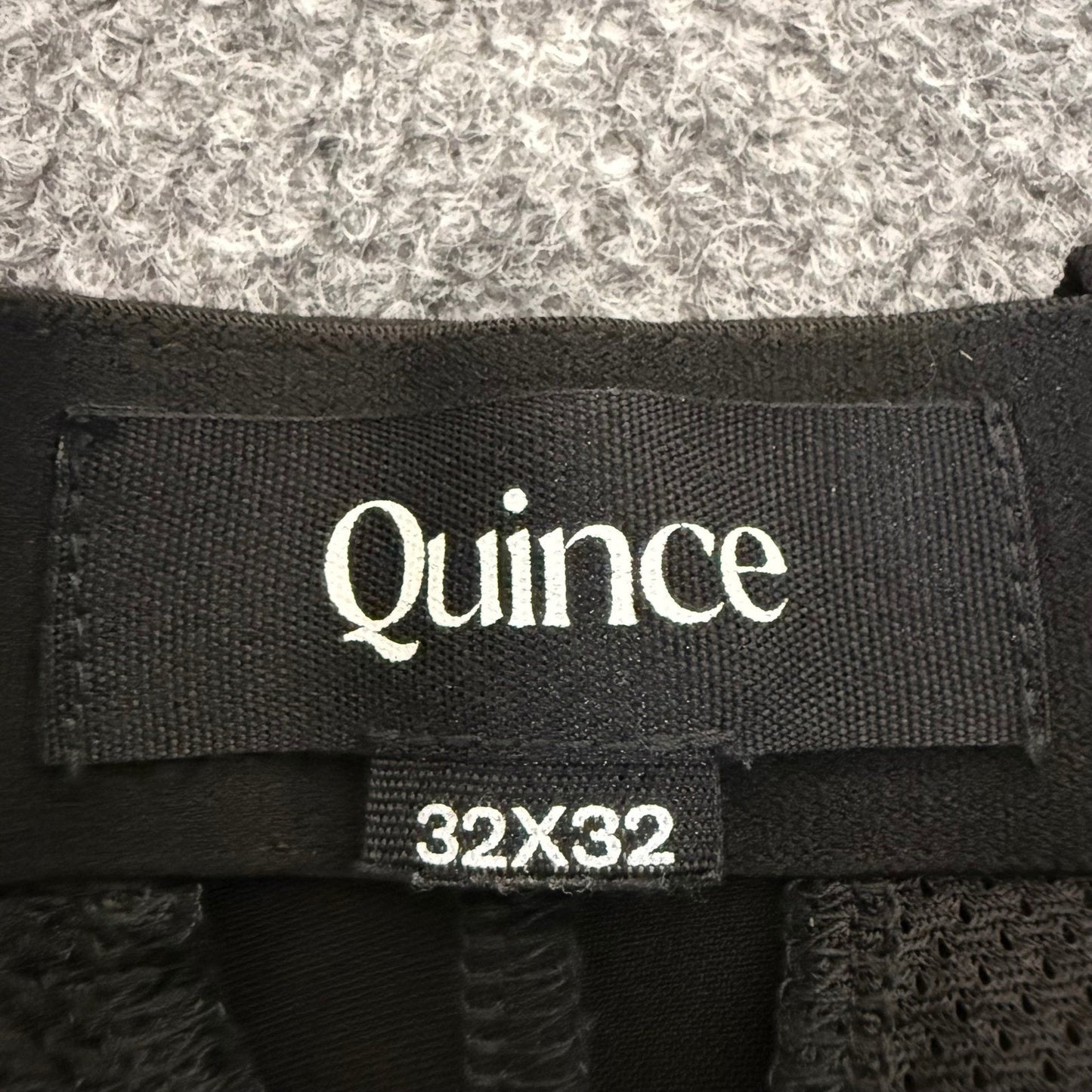 Quince Ultra Stretch 24/7 Smart Chinos Mens 32x32 Black Athletic Casual Comfort