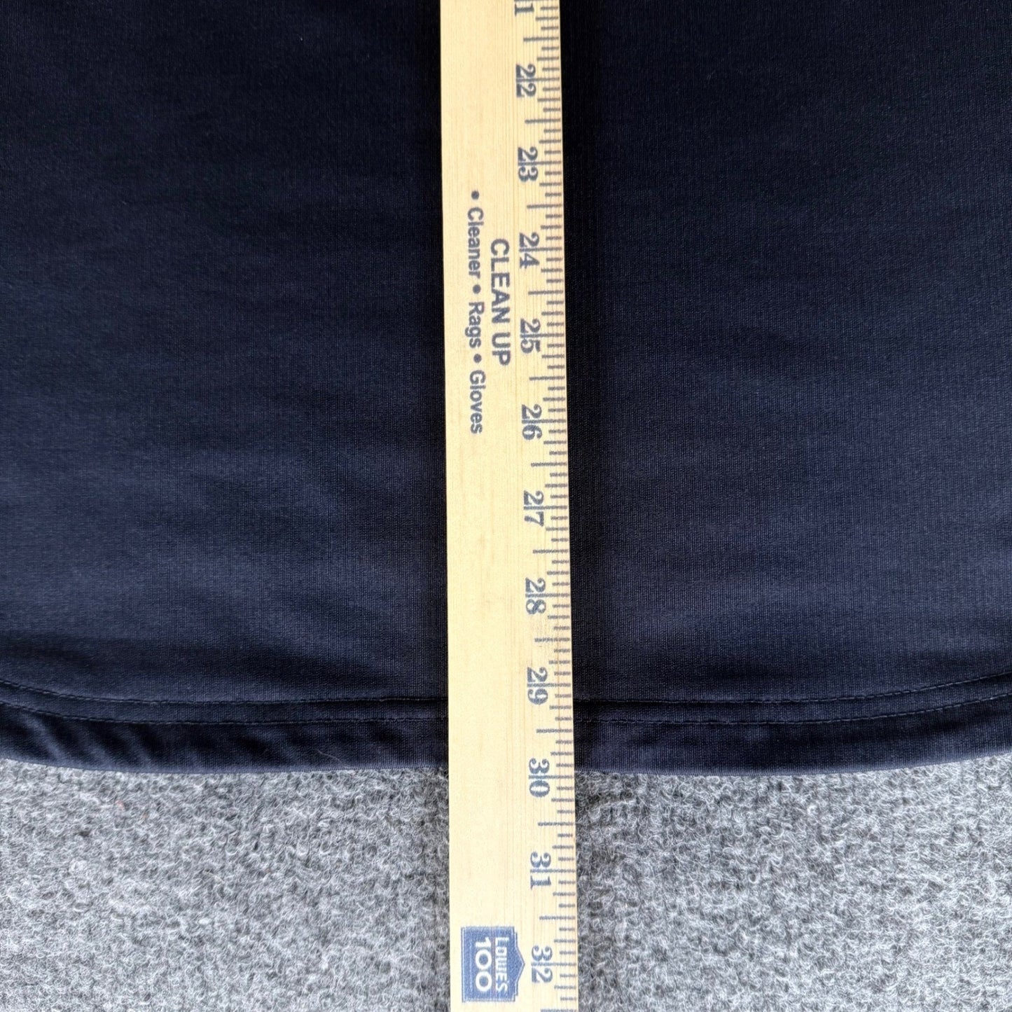 BYLT Stealth Polo Shirt Mens Large Black Band Collar Drop Cut Short Sleeve Golf