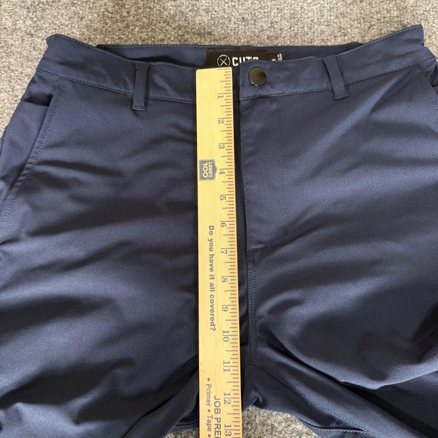 Cuts AO Joggers Mens Medium Blue Athletic Pants Performance Stretch Athleisure