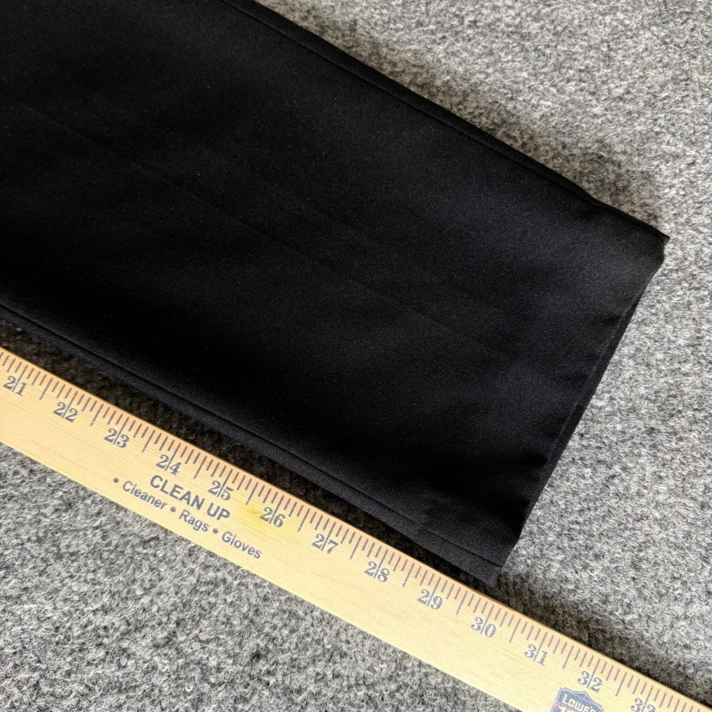 Louis Raphael Mens Slim Fit Dress Pants Black 34x30 Office Business Slacks