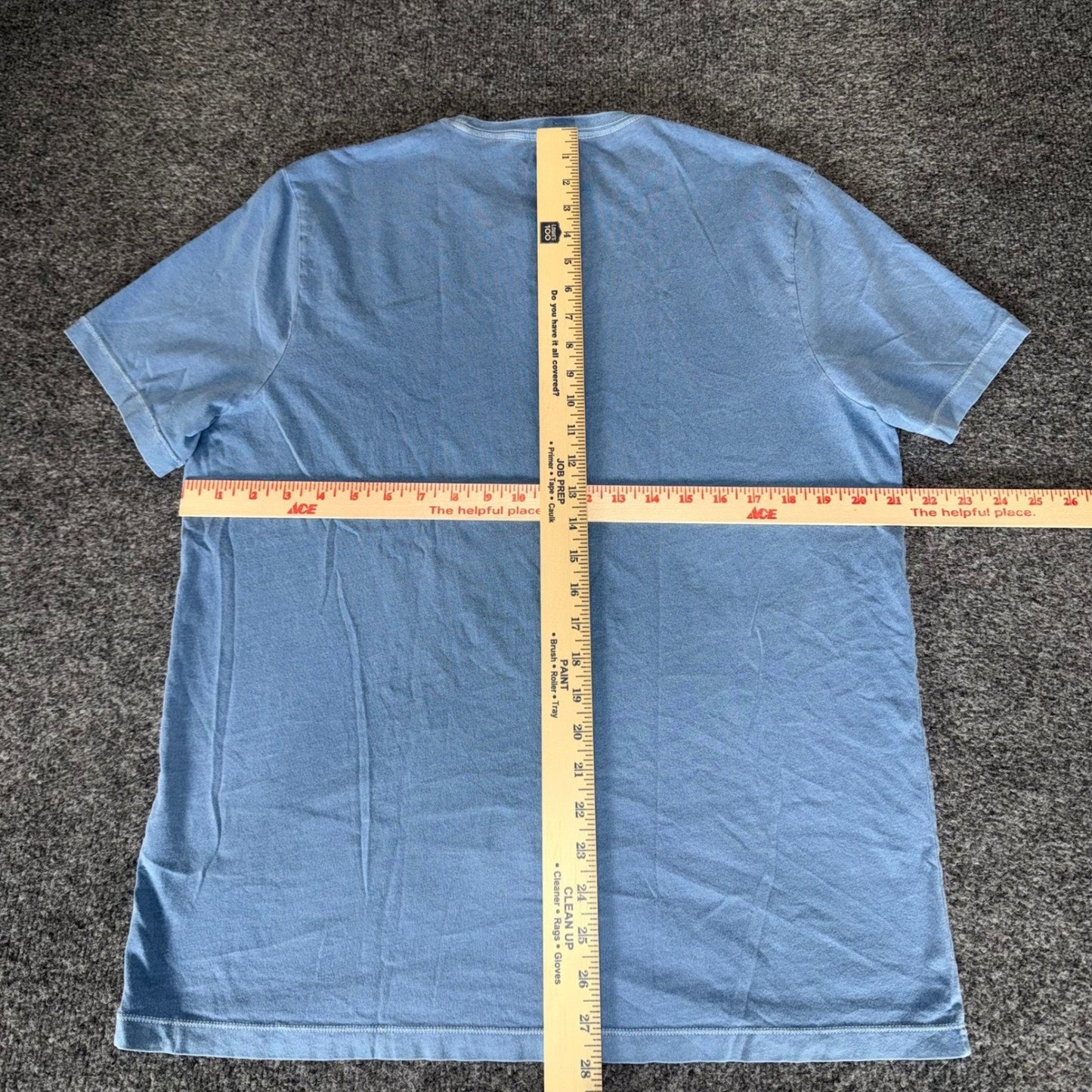 J.Crew Oarsman Mens Broken In Classic T-Shirt Large Blue Soft Cotton Casual Tee