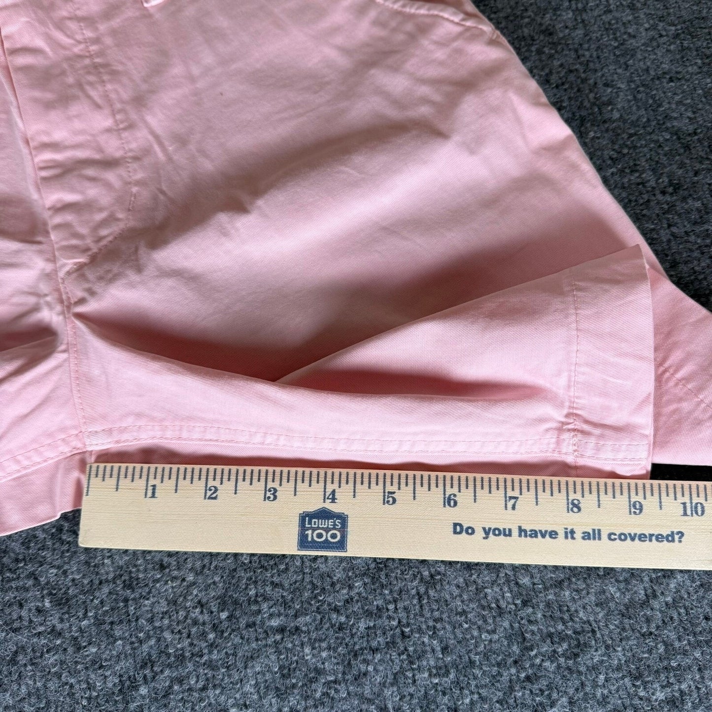 American Eagle Chino Shorts Mens 31x9 Light Pink Next Level Flex Mid Rise Casual