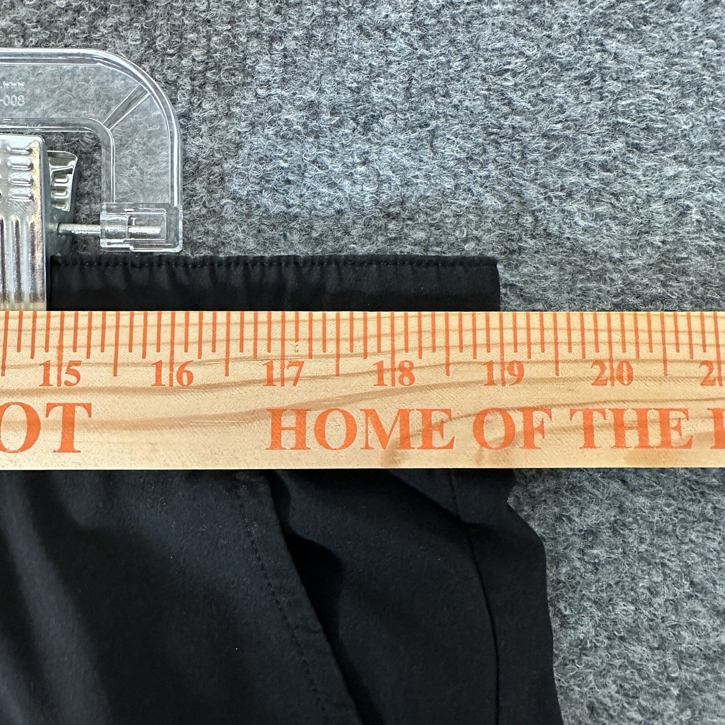 Adidas Short Mens 38 Black Golf Chino Flat Front Performance Stretch Lightweight