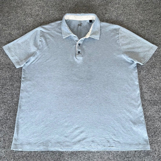 Raffi Polo Shirt Cotton Blend Short Sleeve Casual Top XXL
