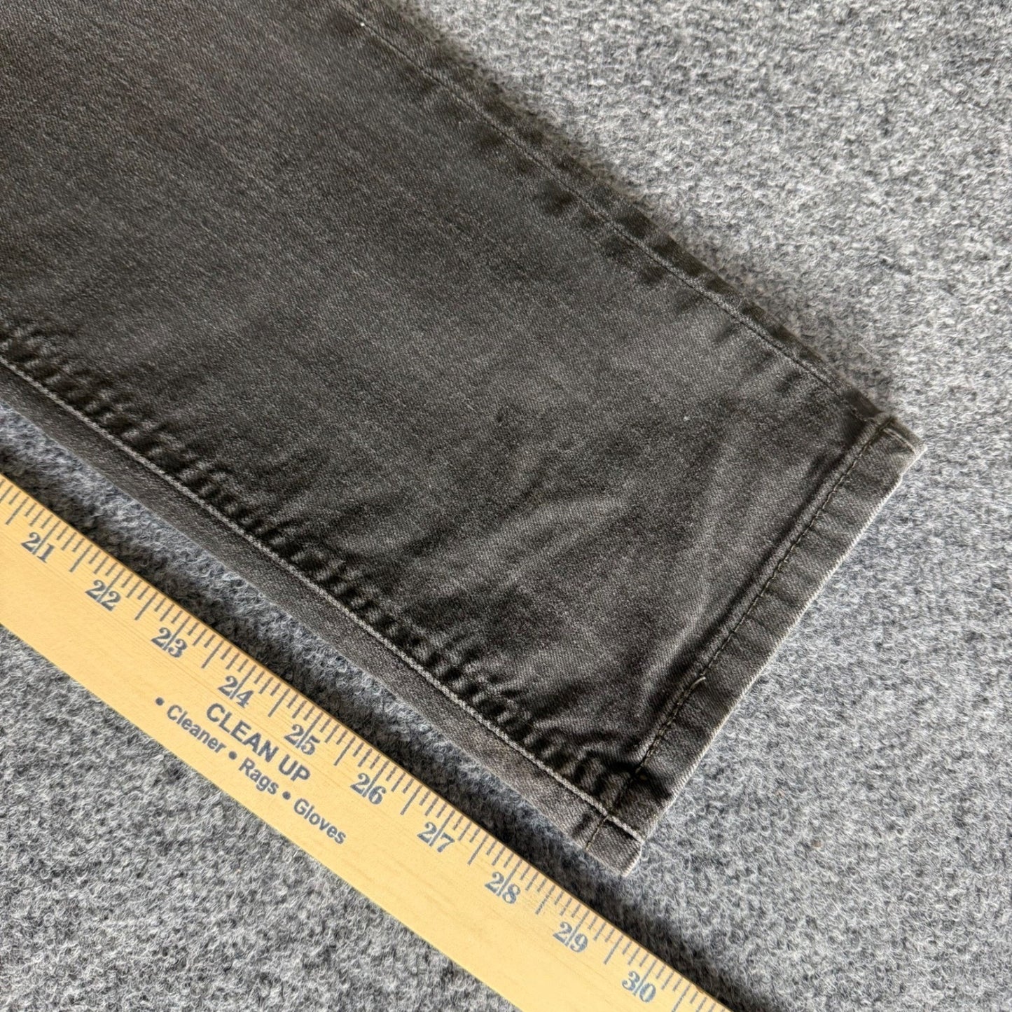 Levis 541 Athletic Taper Mens Jeans 31x30 (Fits 32x29) Faded Black Stretch Denim