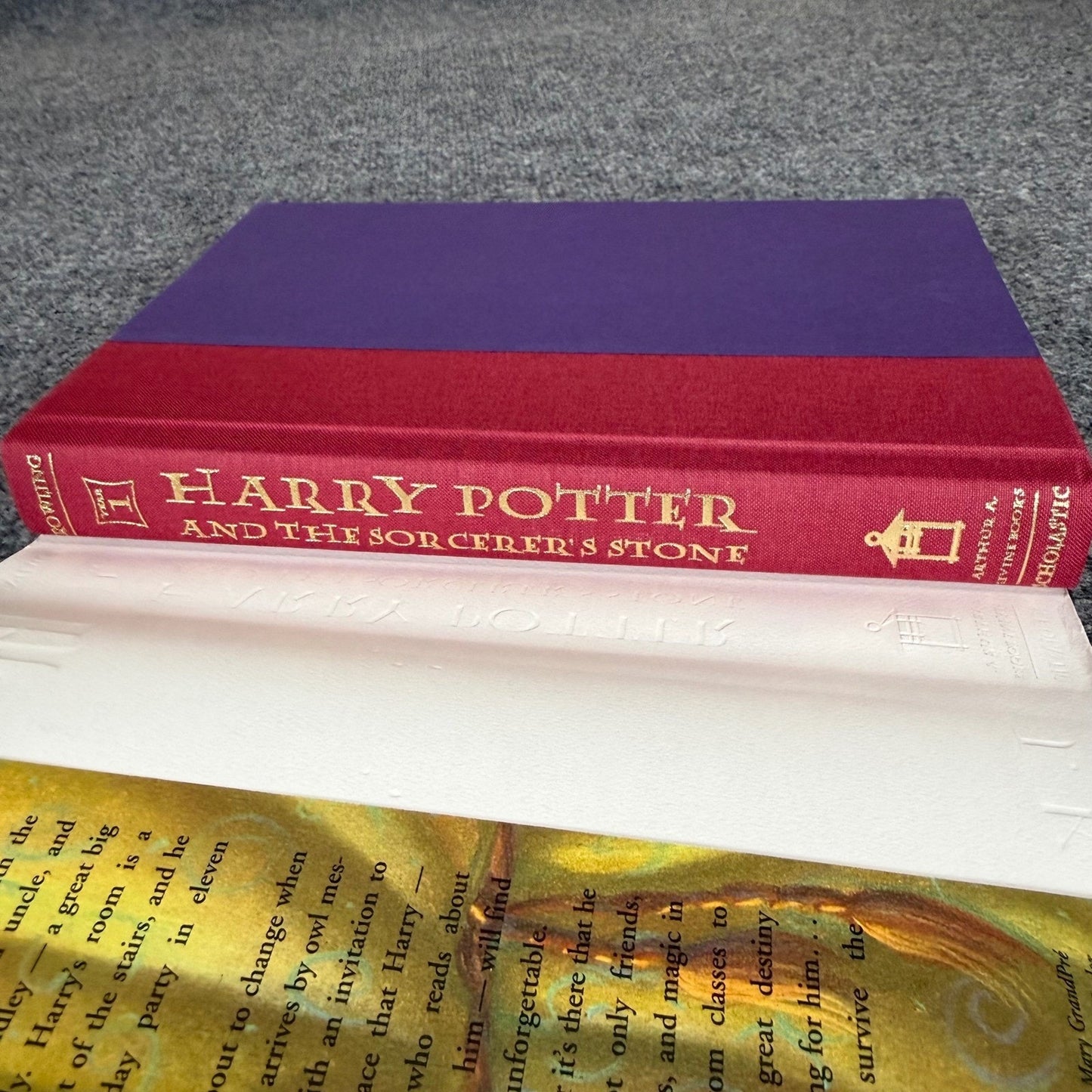 Harry Potter and the Sorcerers Stone Hardcover J.K. Rowling NEW Fantasy Magic